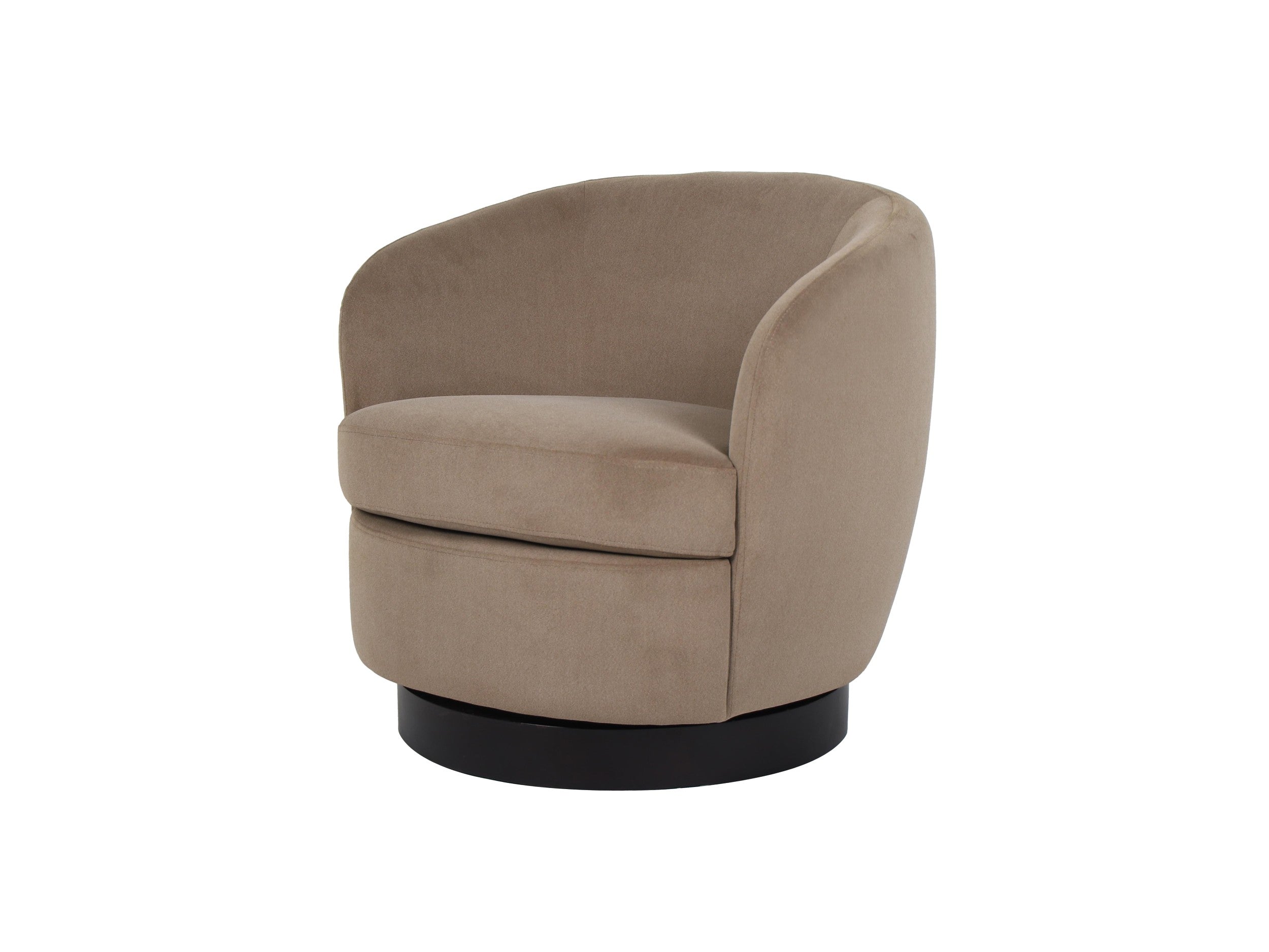 Lento Swivel Occasional Chair Latte