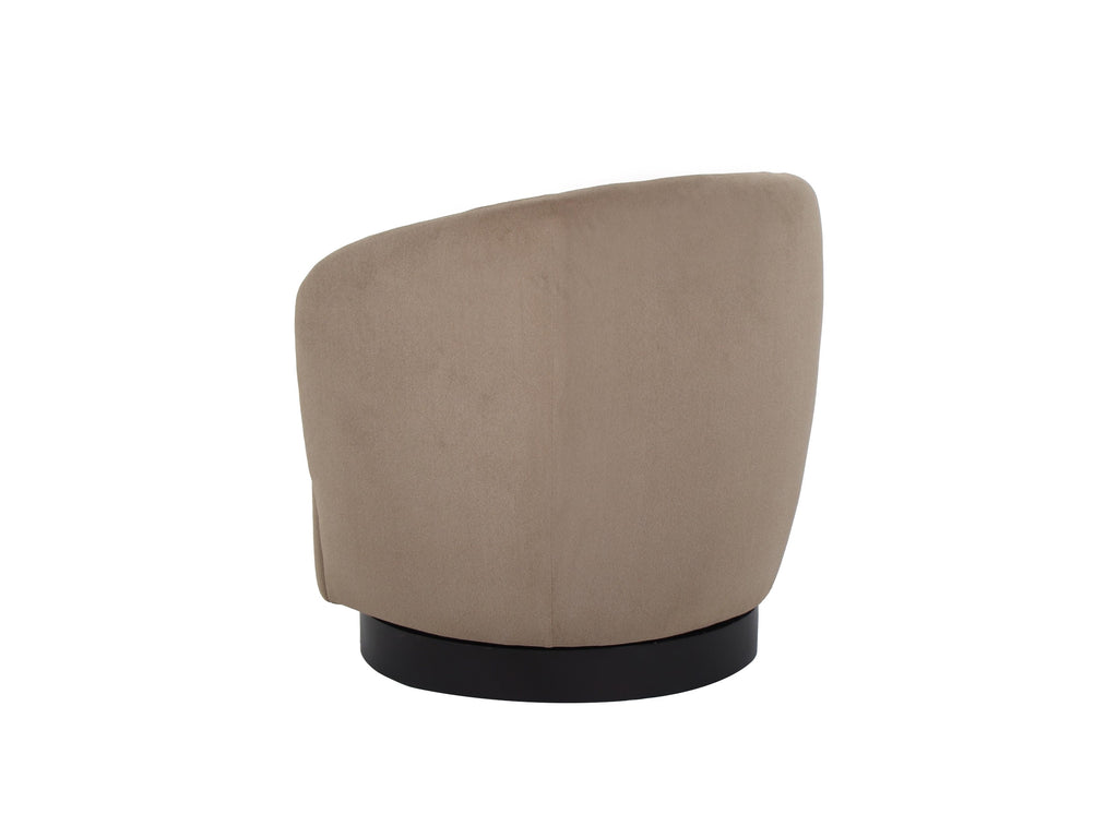 Lento Swivel Occasional Chair Latte