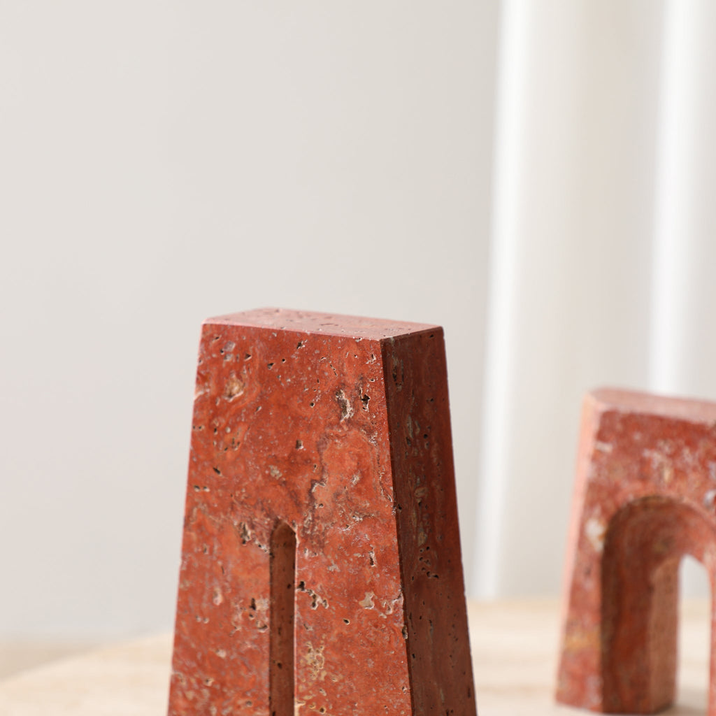 Arch Hight Marble Sclupture - Red