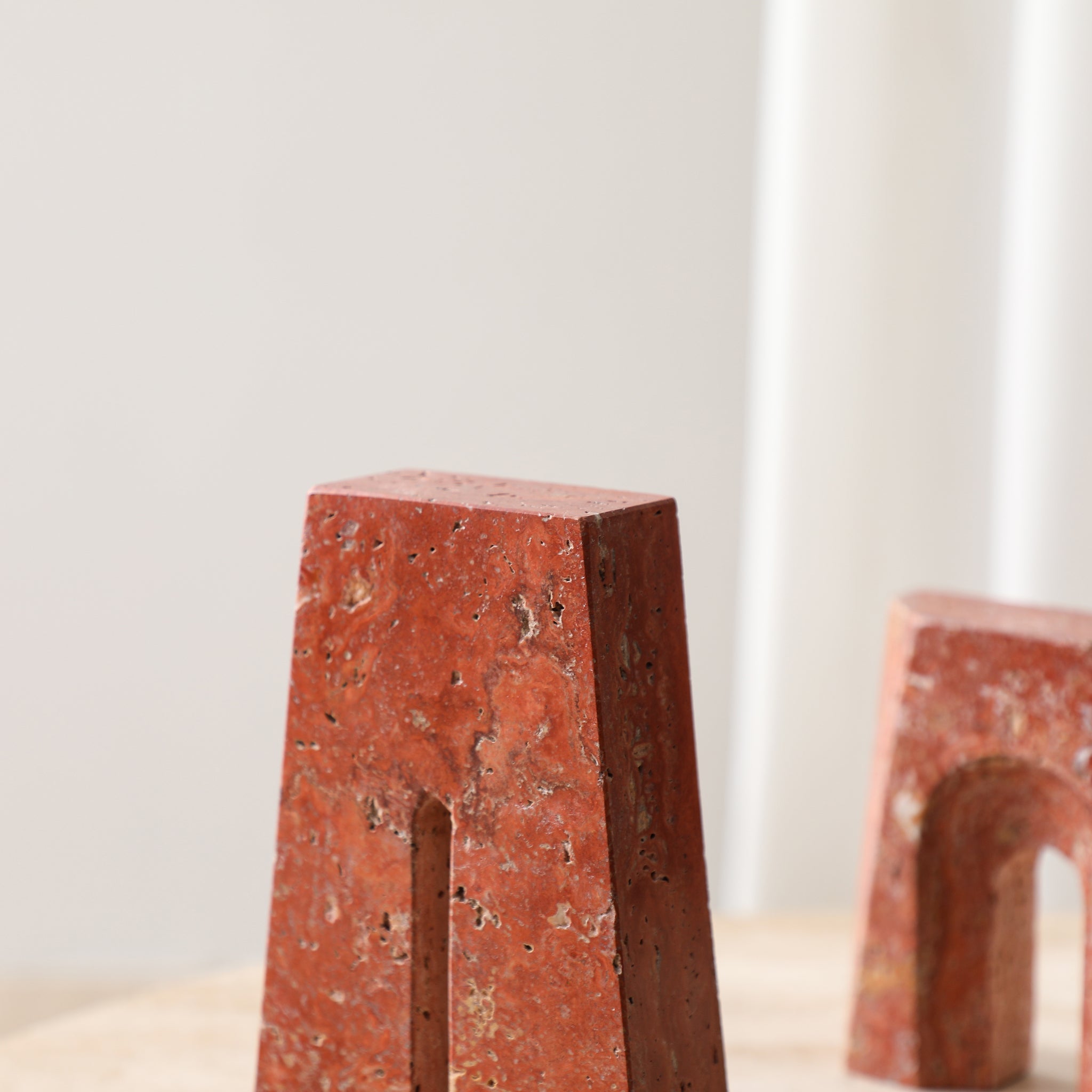 Arch Hight Marble Sclupture - Red