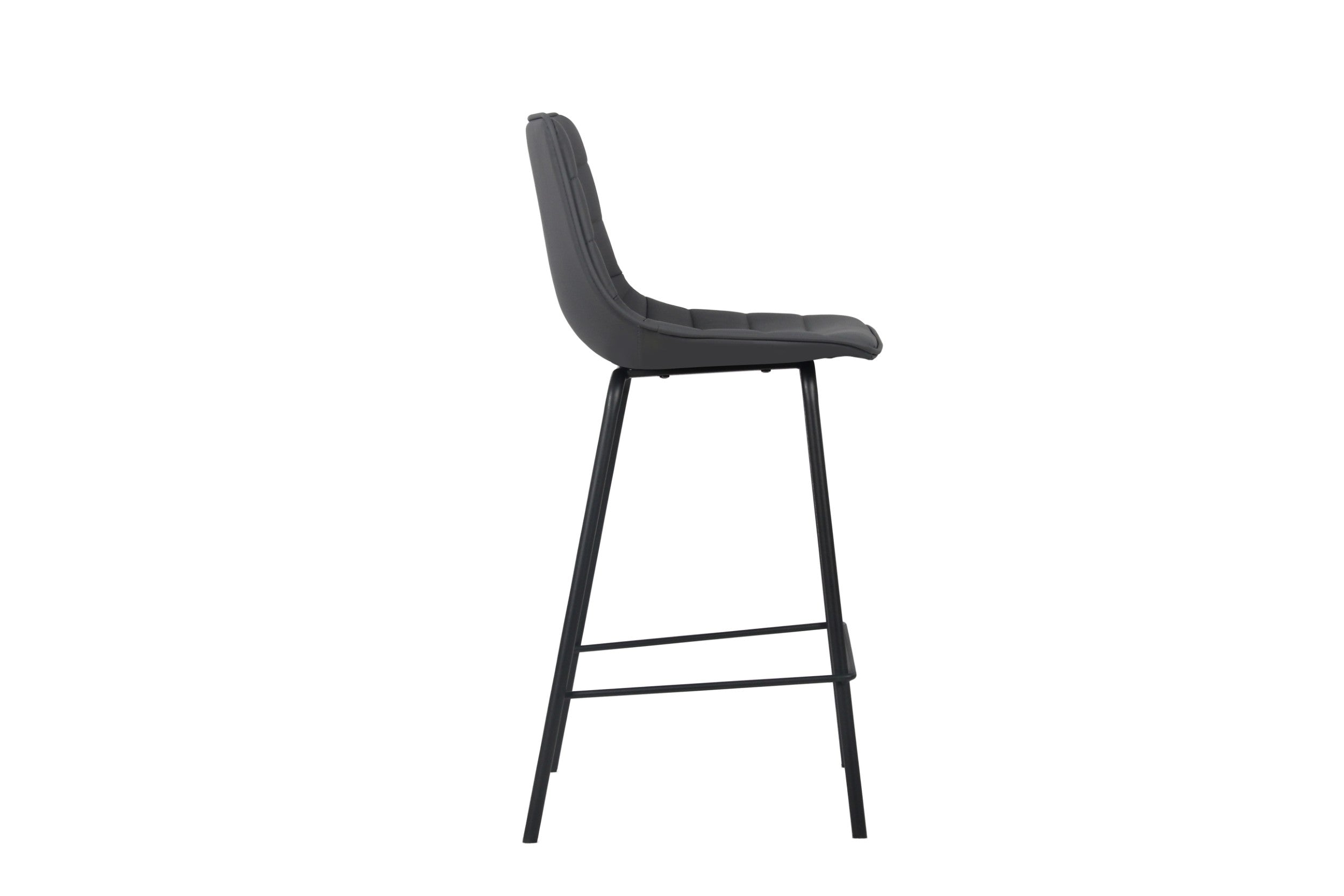 Drift Bar Stool Charcoal (Set of 2)