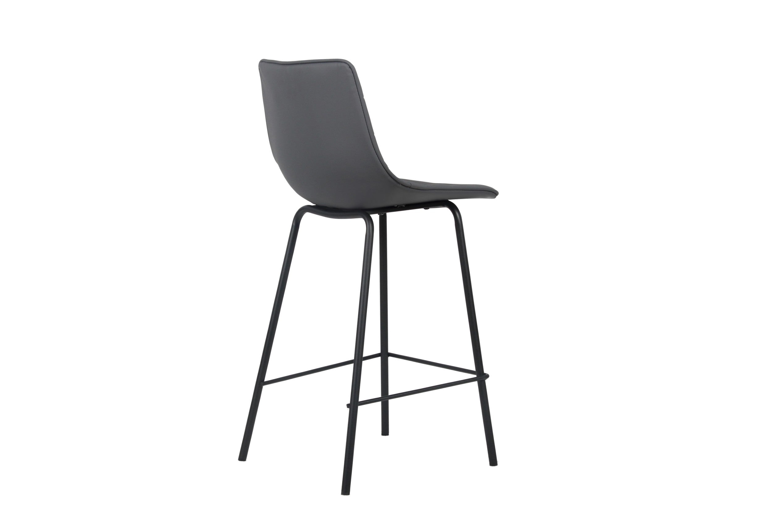 Drift Bar Stool Charcoal (Set of 2)