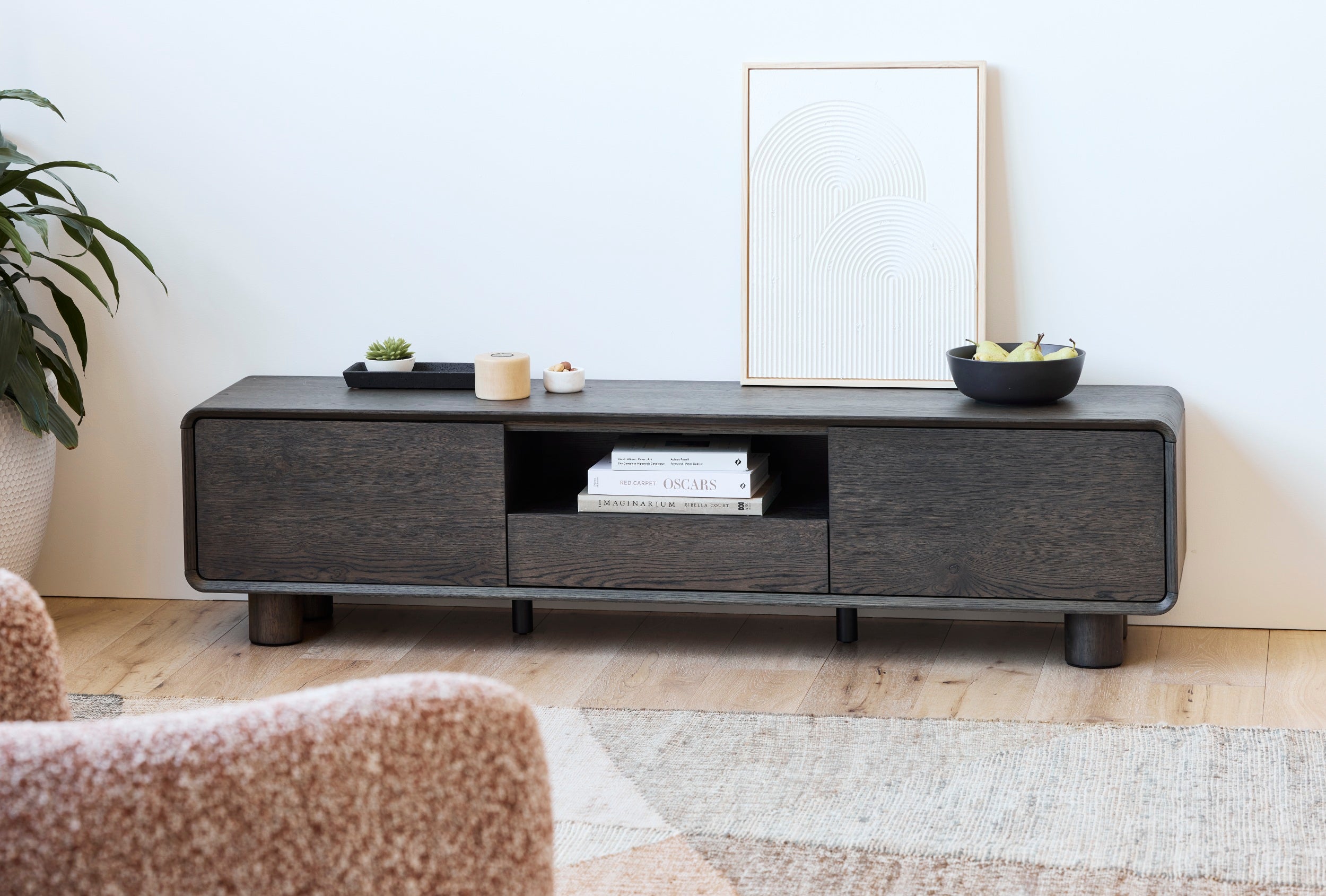 Solano TV Unit Coffee