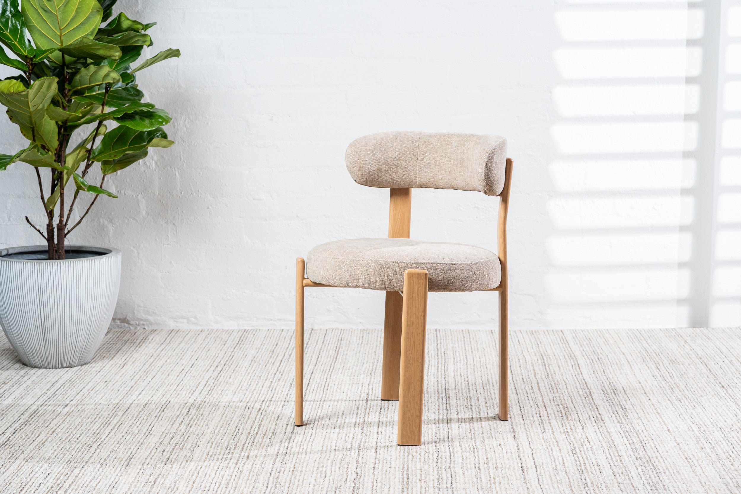 Terrace Dining Chair Beige (Set of 2)