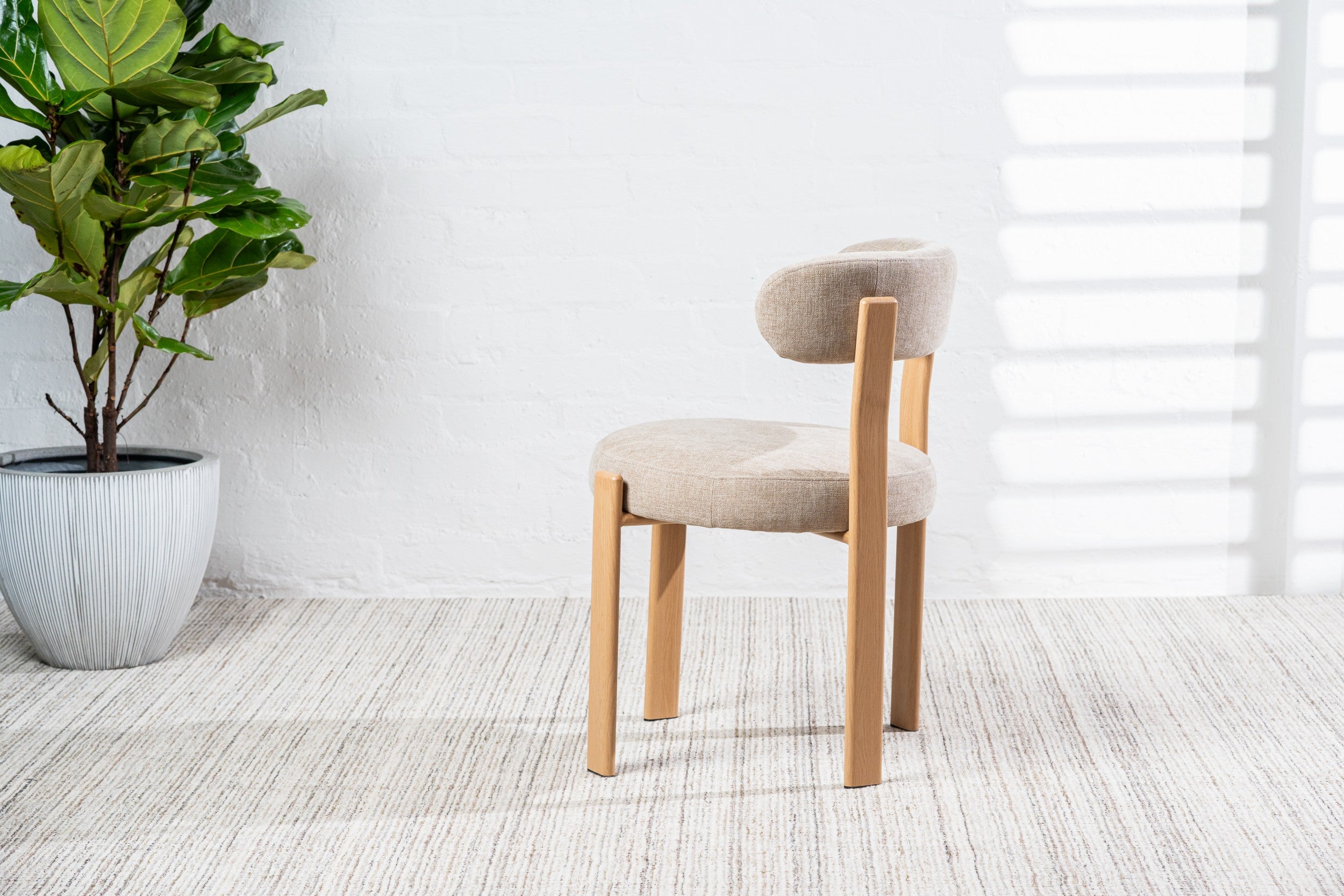 Terrace Dining Chair Beige (Set of 2)