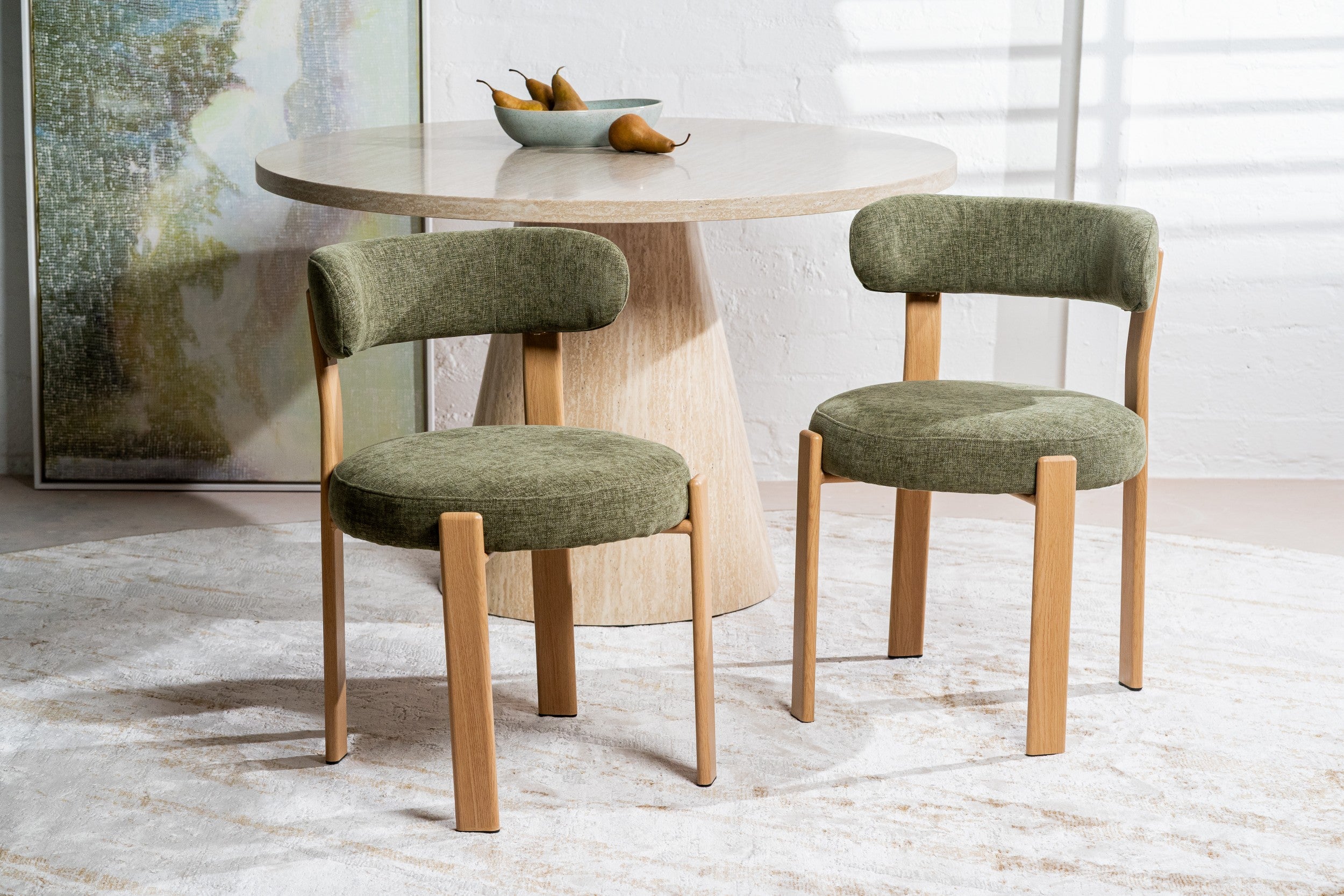 Terrace Dining Chair Olive (Set of 2)