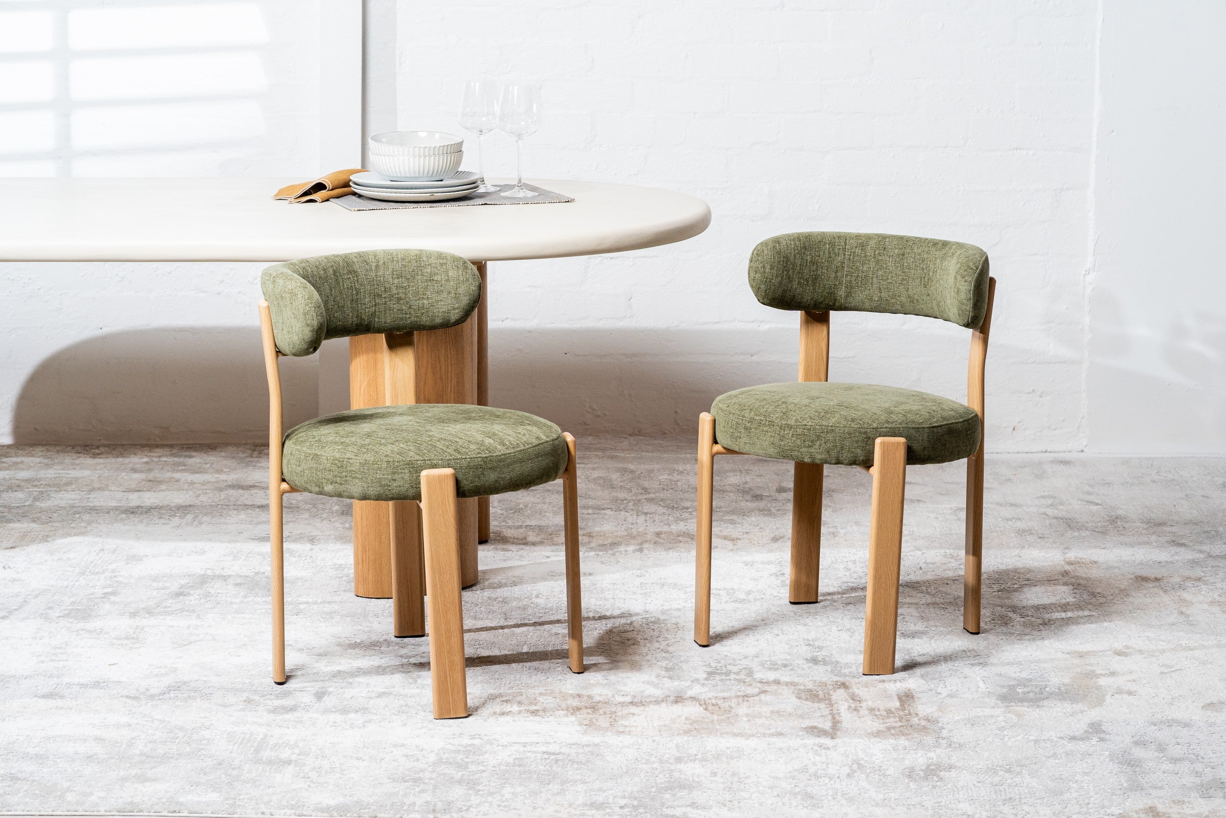Terrace Dining Chair Olive (Set of 2)
