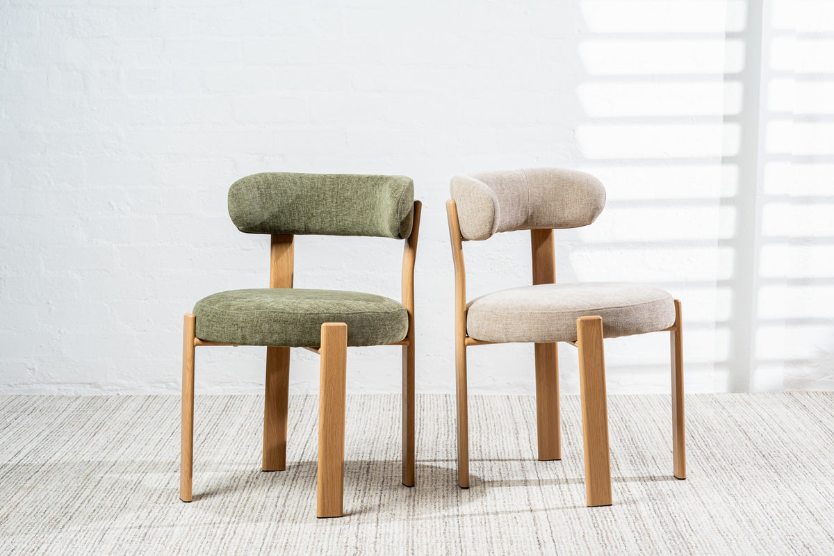 Carmelle Dining Chair Beige (Set of 2)