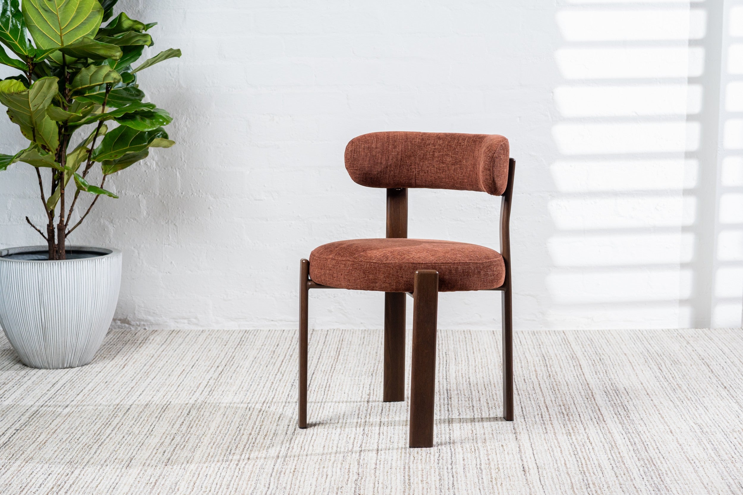 Terrace Dining Chair Rust (Set of 2)