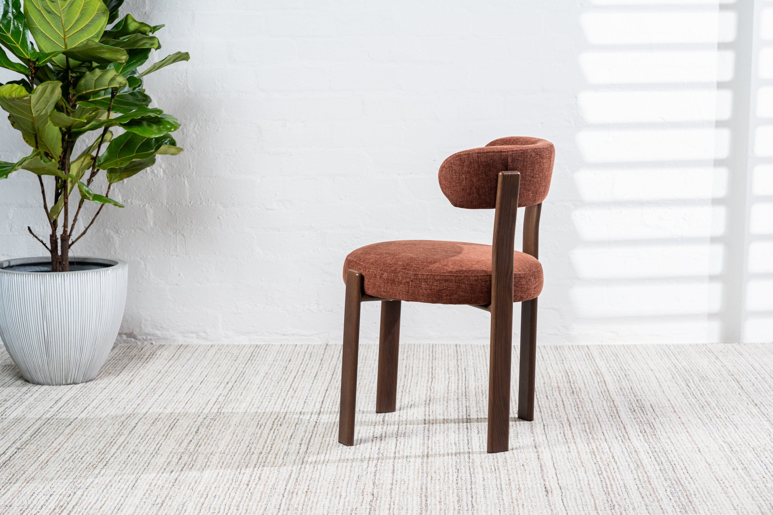 Terrace Dining Chair Rust (Set of 2)