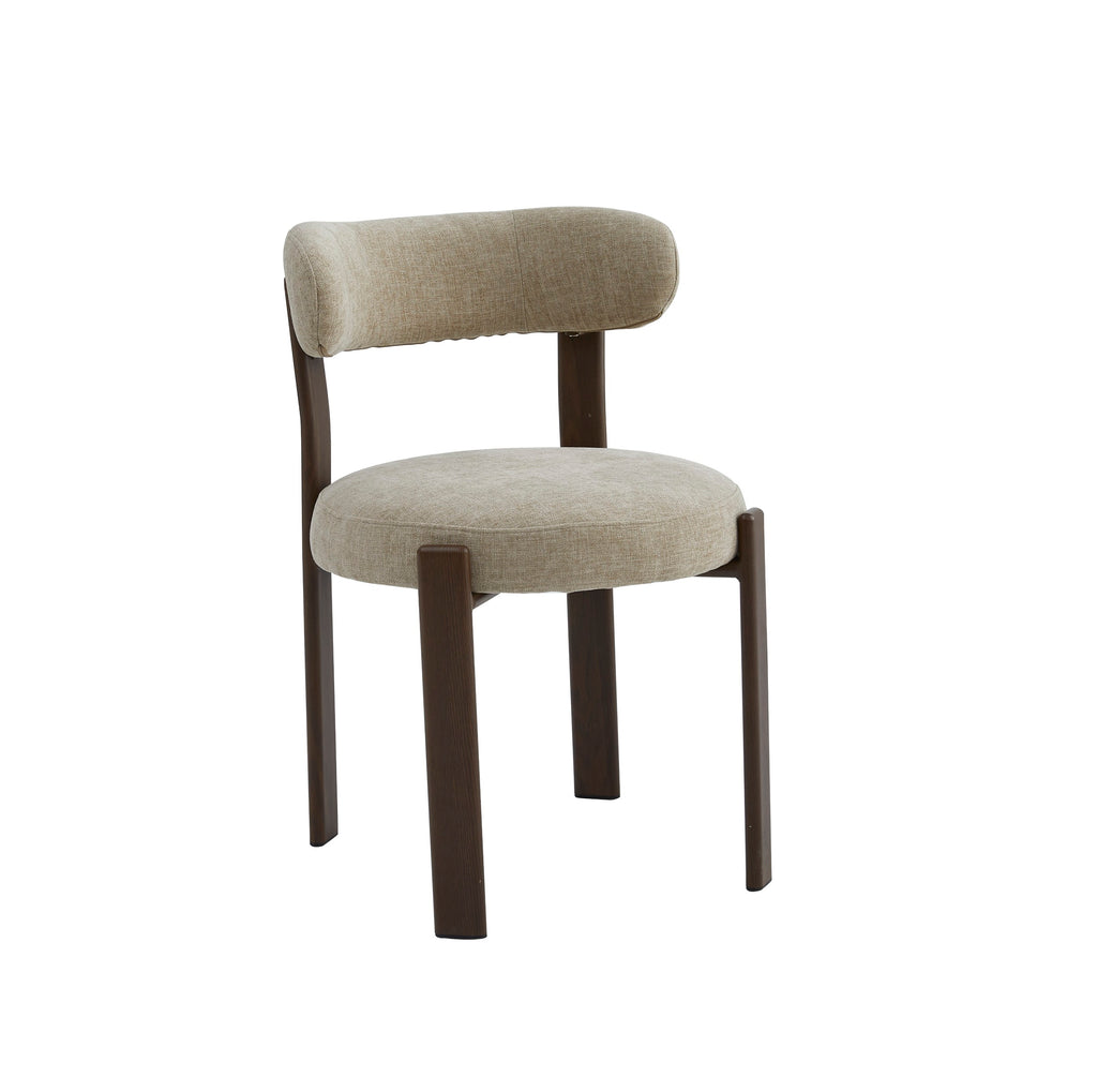 Carmelle Dining Chair Beige (Set of 2)