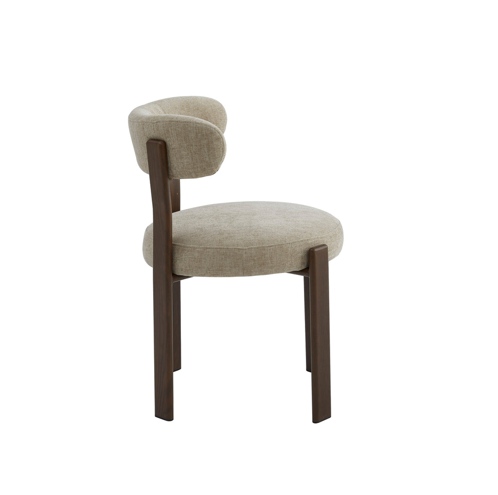 Carmelle Dining Chair Beige (Set of 2)