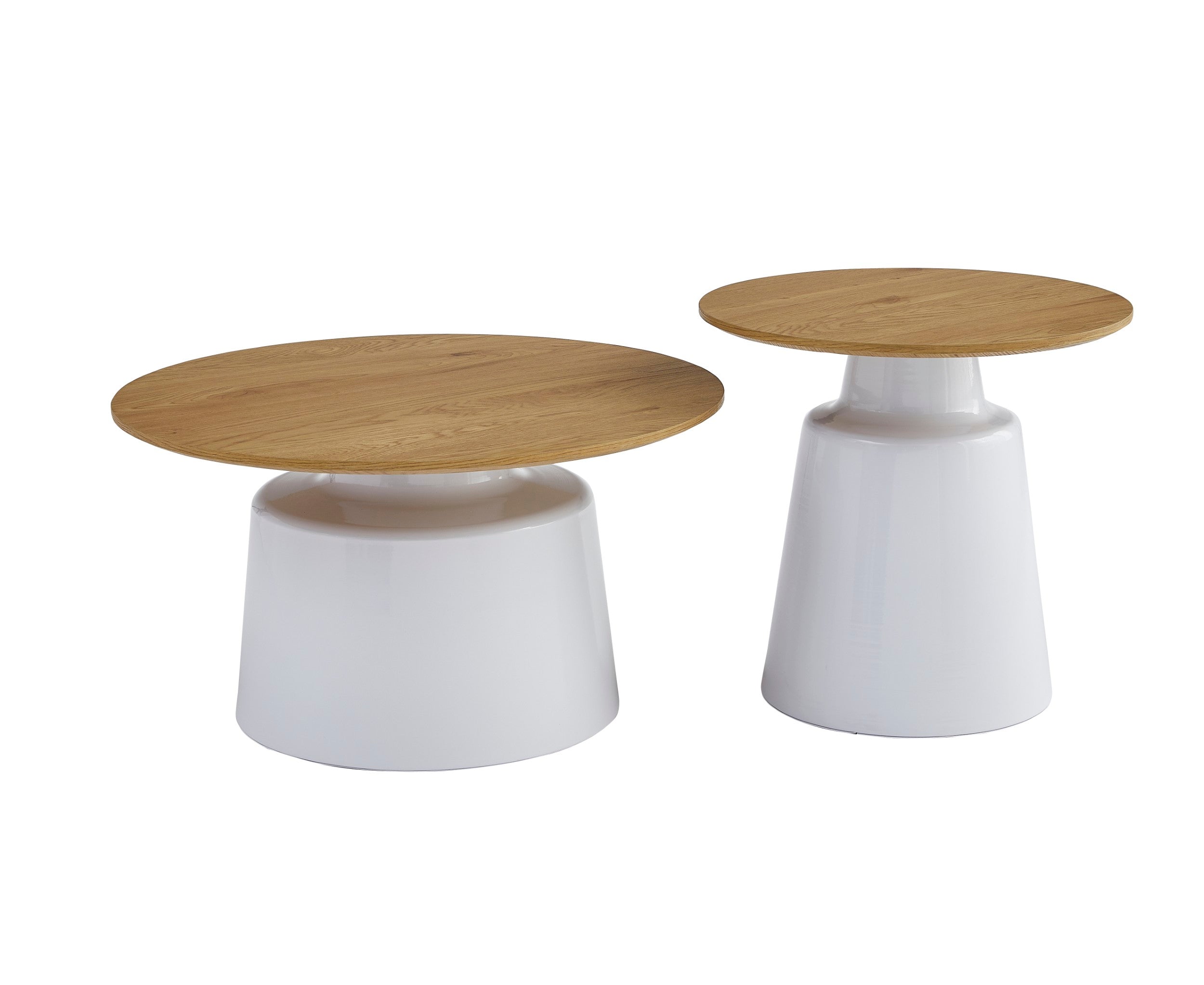 Alcove Coffee Table Set Oak