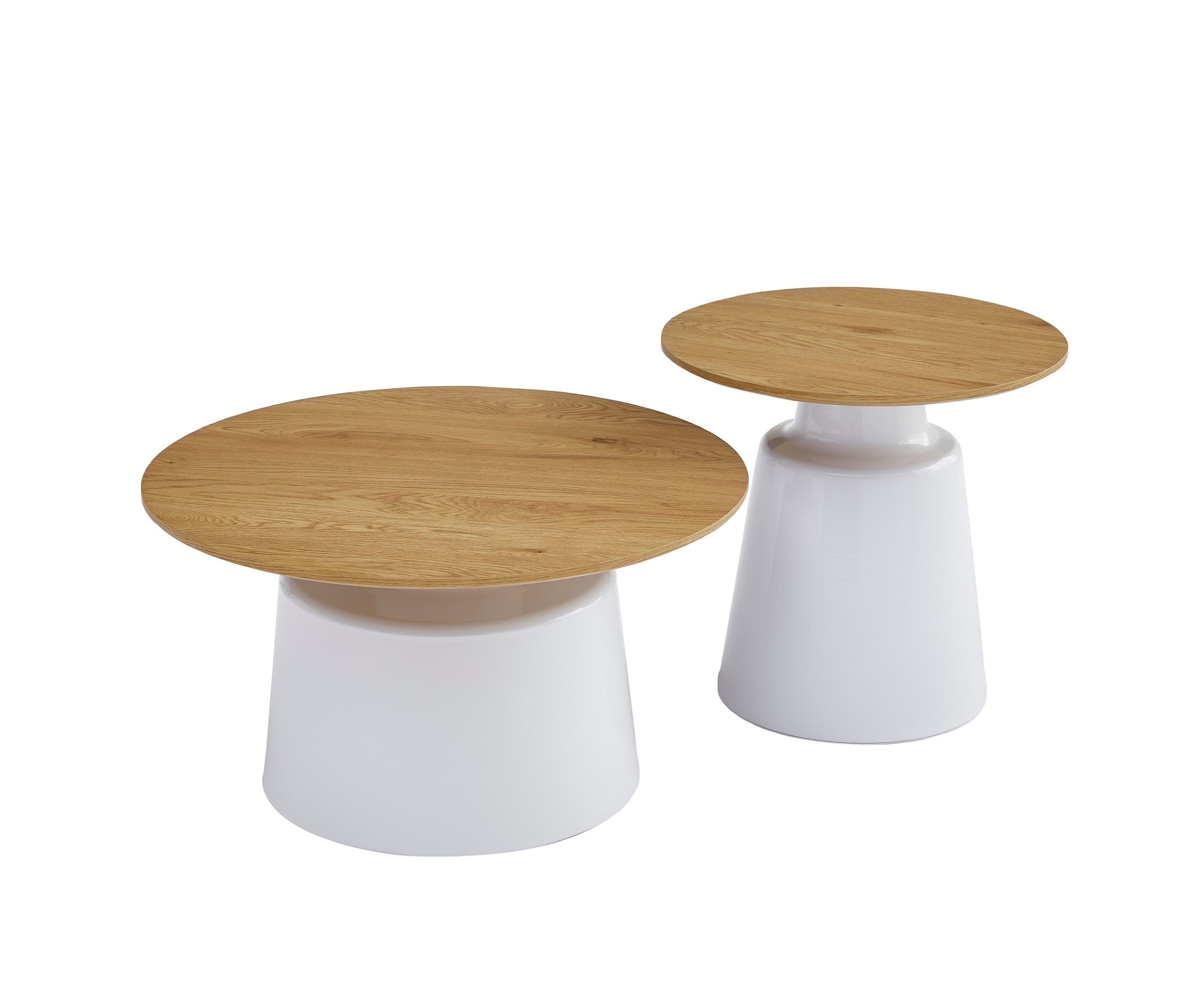 Alcove Coffee Table Set Oak