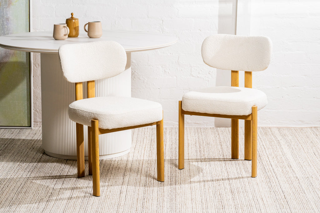 Palma Dining Chair Beige (Set of 2)