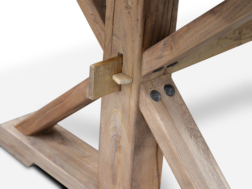 Siena Dining Table 1.98m - Rustic Natural