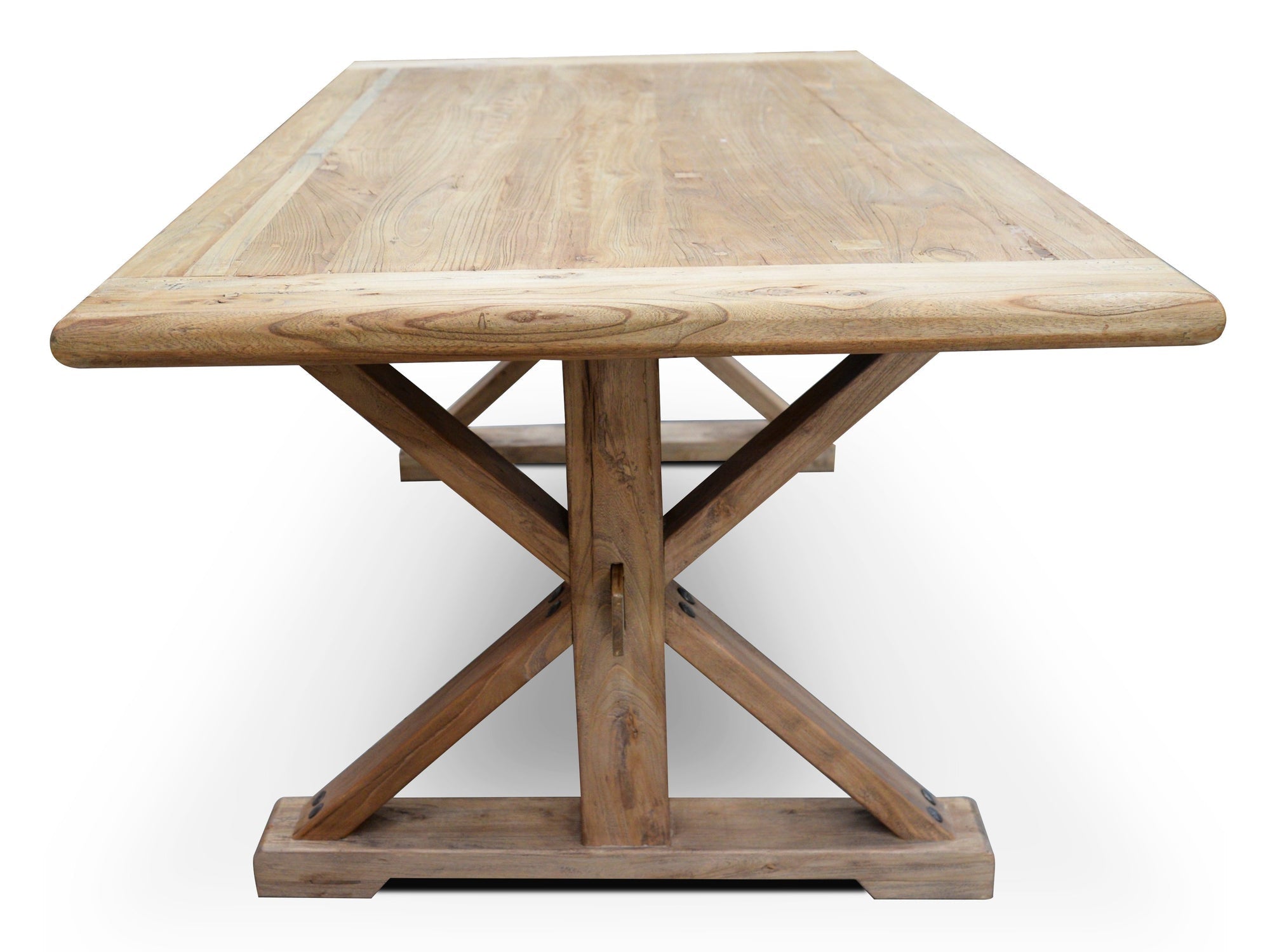 Siena Dining Table 1.98m - Rustic Natural