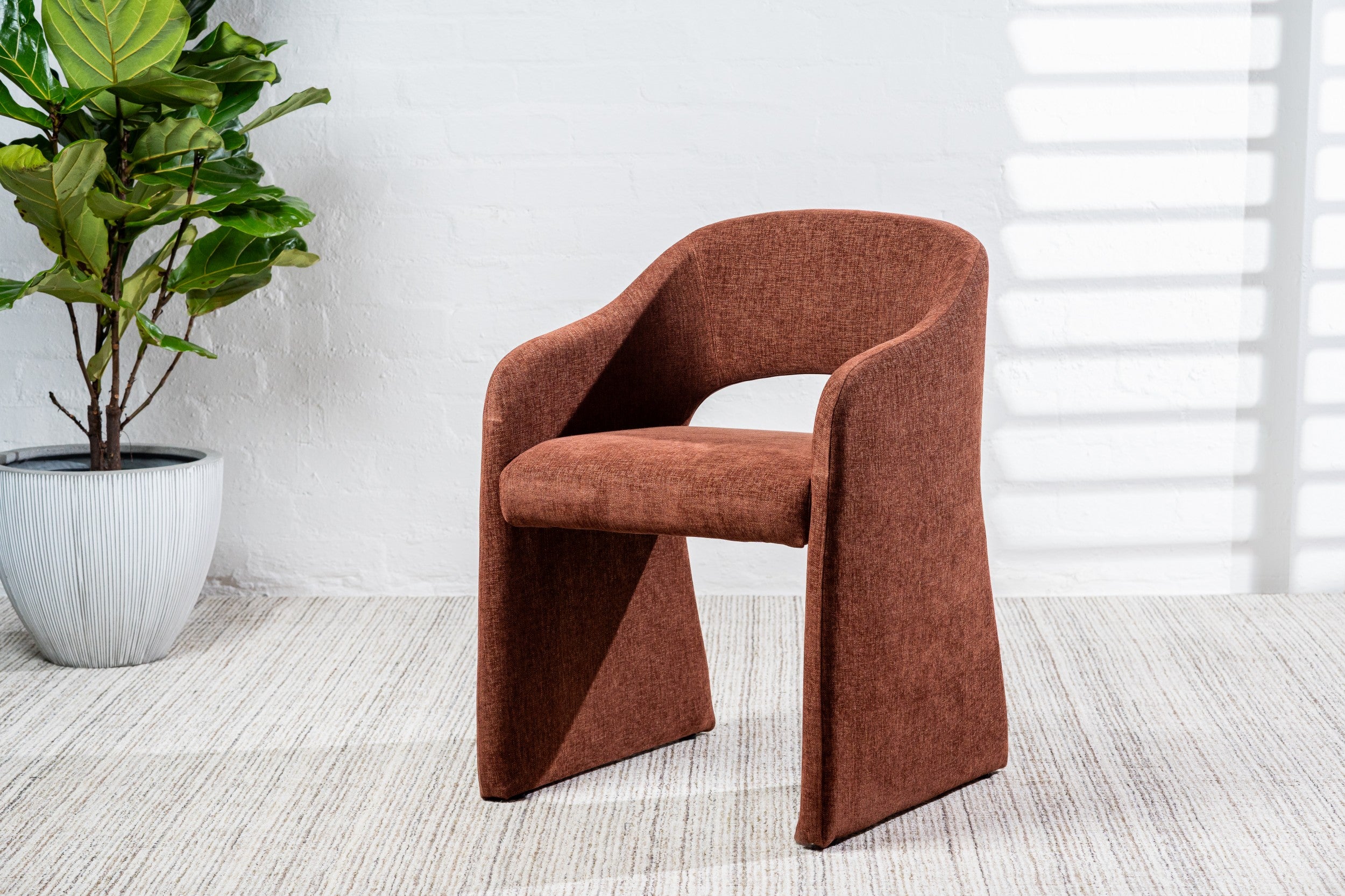 Sienna Dining Chair Rust (Set of 2)