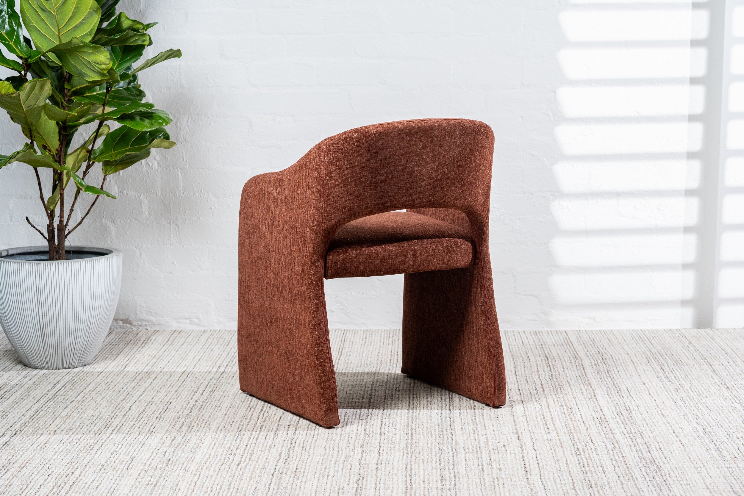 Sienna Dining Chair Rust (Set of 2)