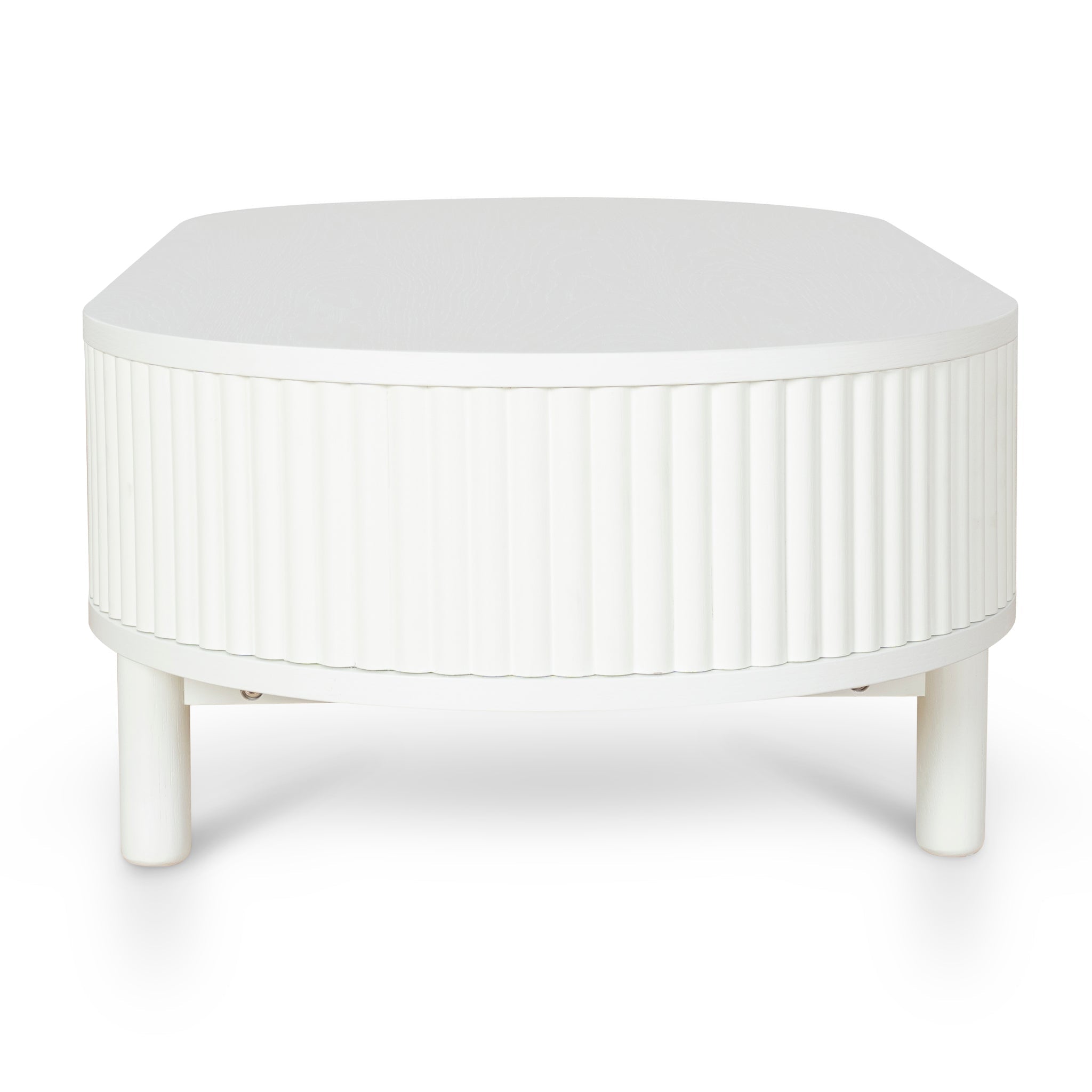 1.2m Venezia Coffee Table - Warm White