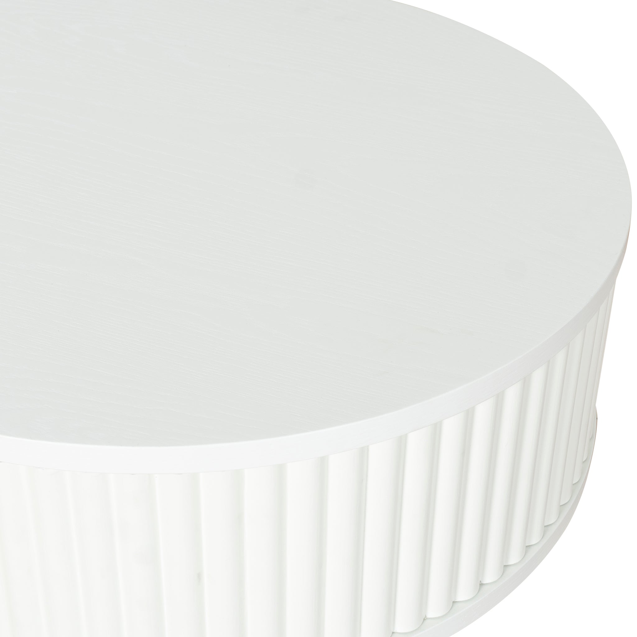 1.2m Venezia Coffee Table - Warm White