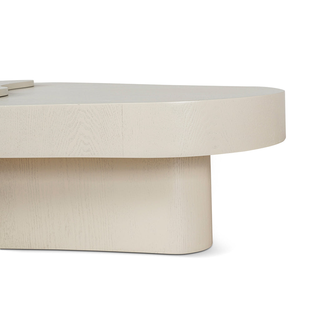 1.33m Venezia Coffee Table - Ivory Oat