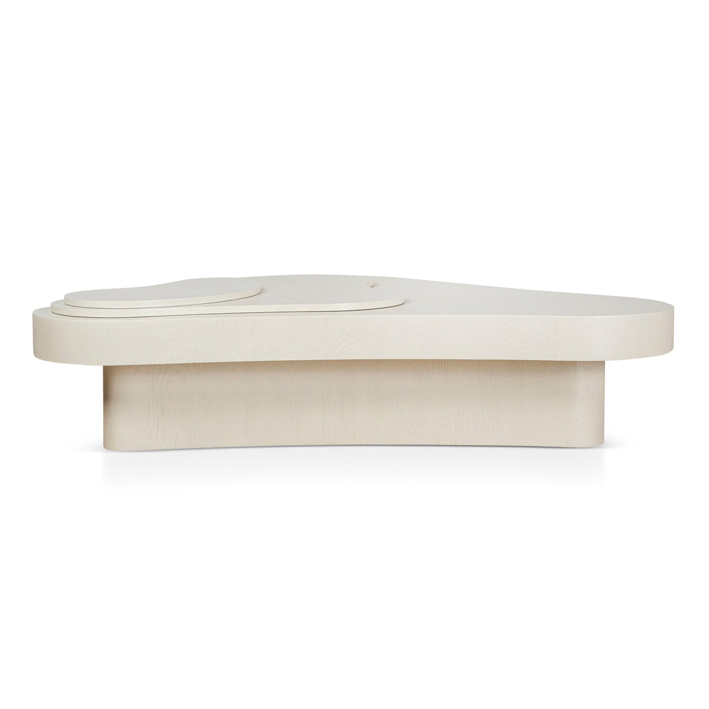 1.33m Venezia Coffee Table - Ivory Oat