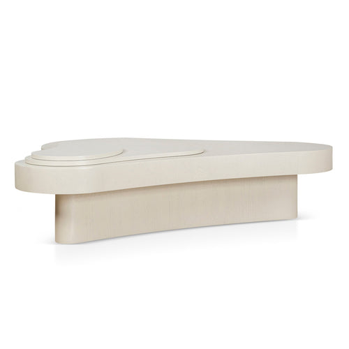 1.33m Venezia Coffee Table - Ivory Oat