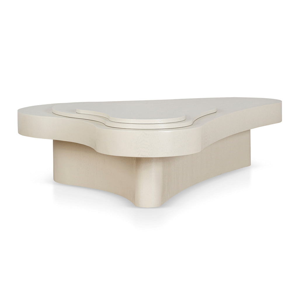 1.33m Venezia Coffee Table - Ivory Oat