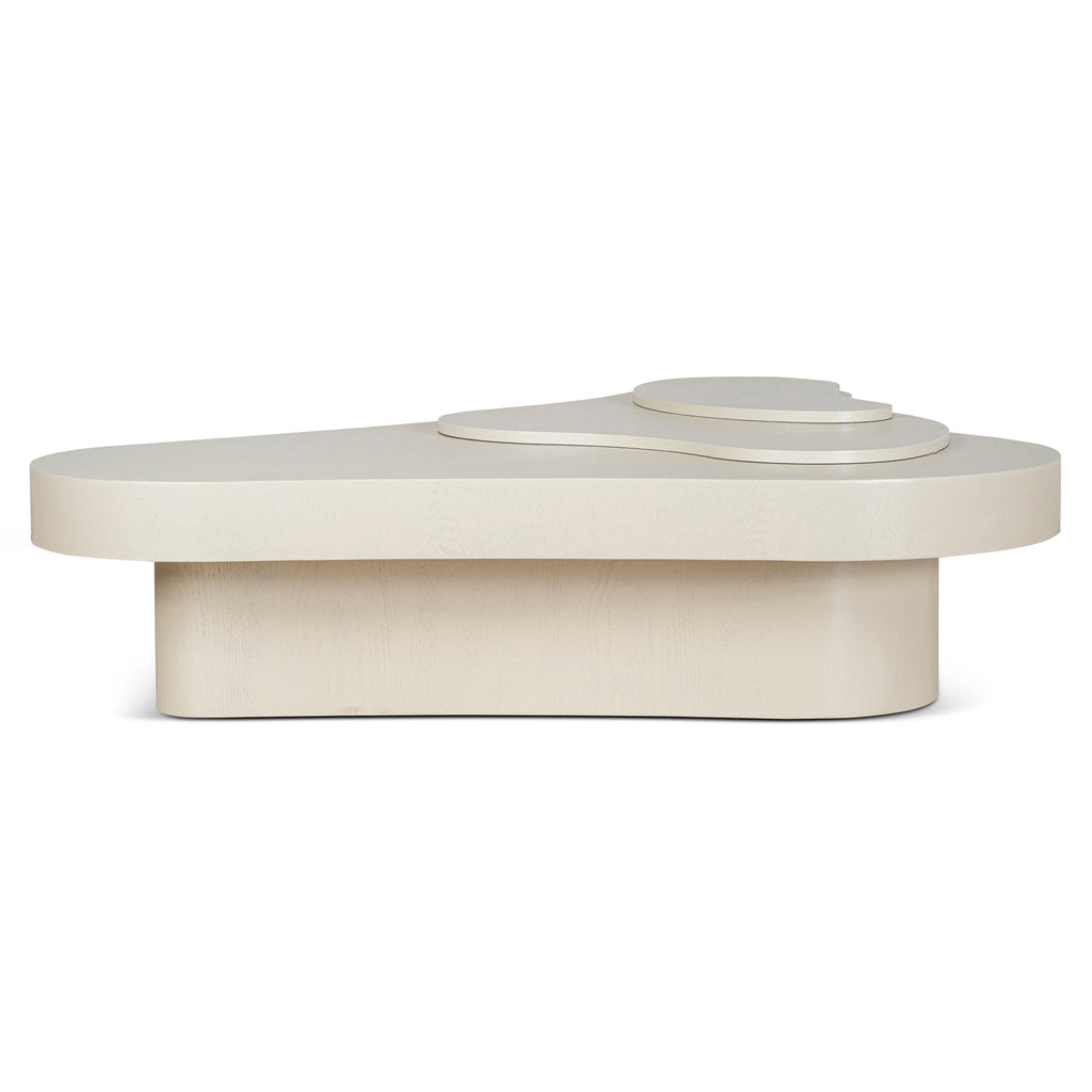 1.33m Venezia Coffee Table - Ivory Oat
