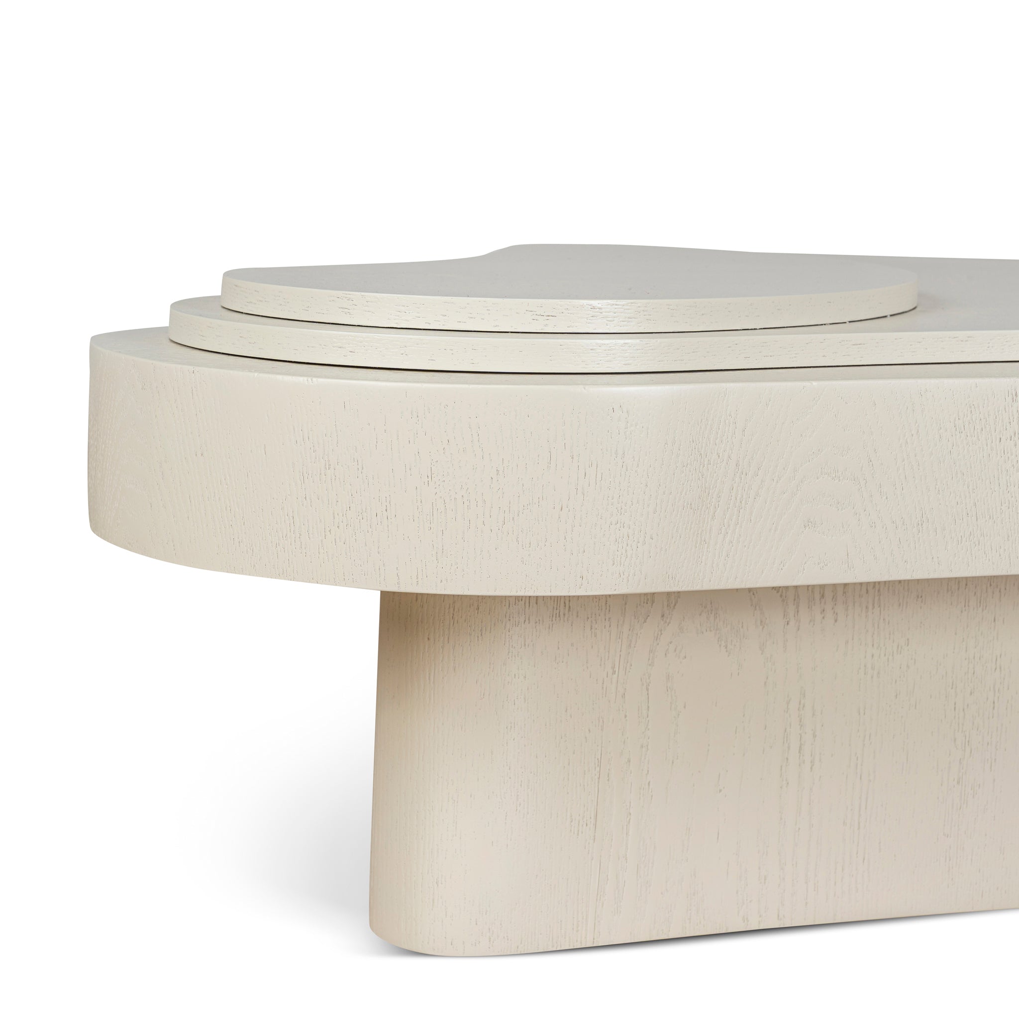 1.33m Venezia Coffee Table - Ivory Oat