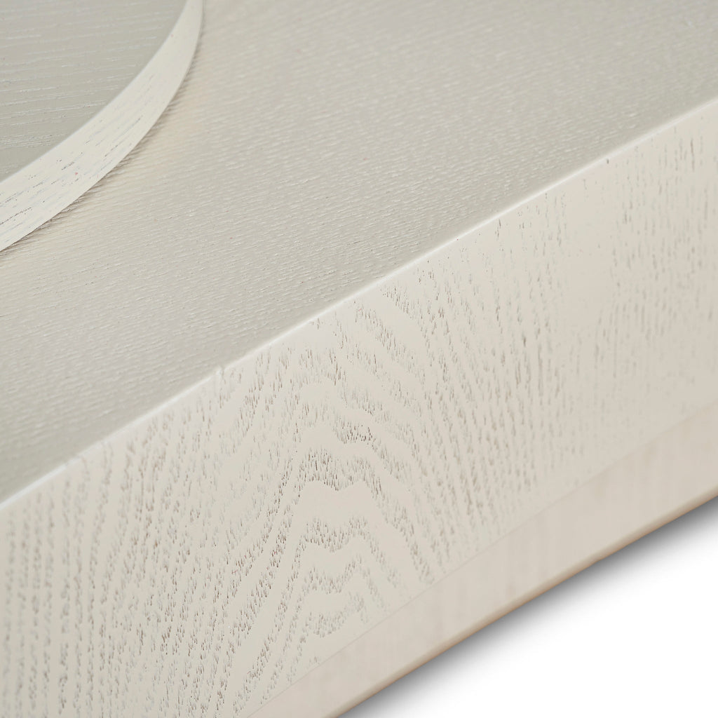 1.33m Venezia Coffee Table - Ivory Oat