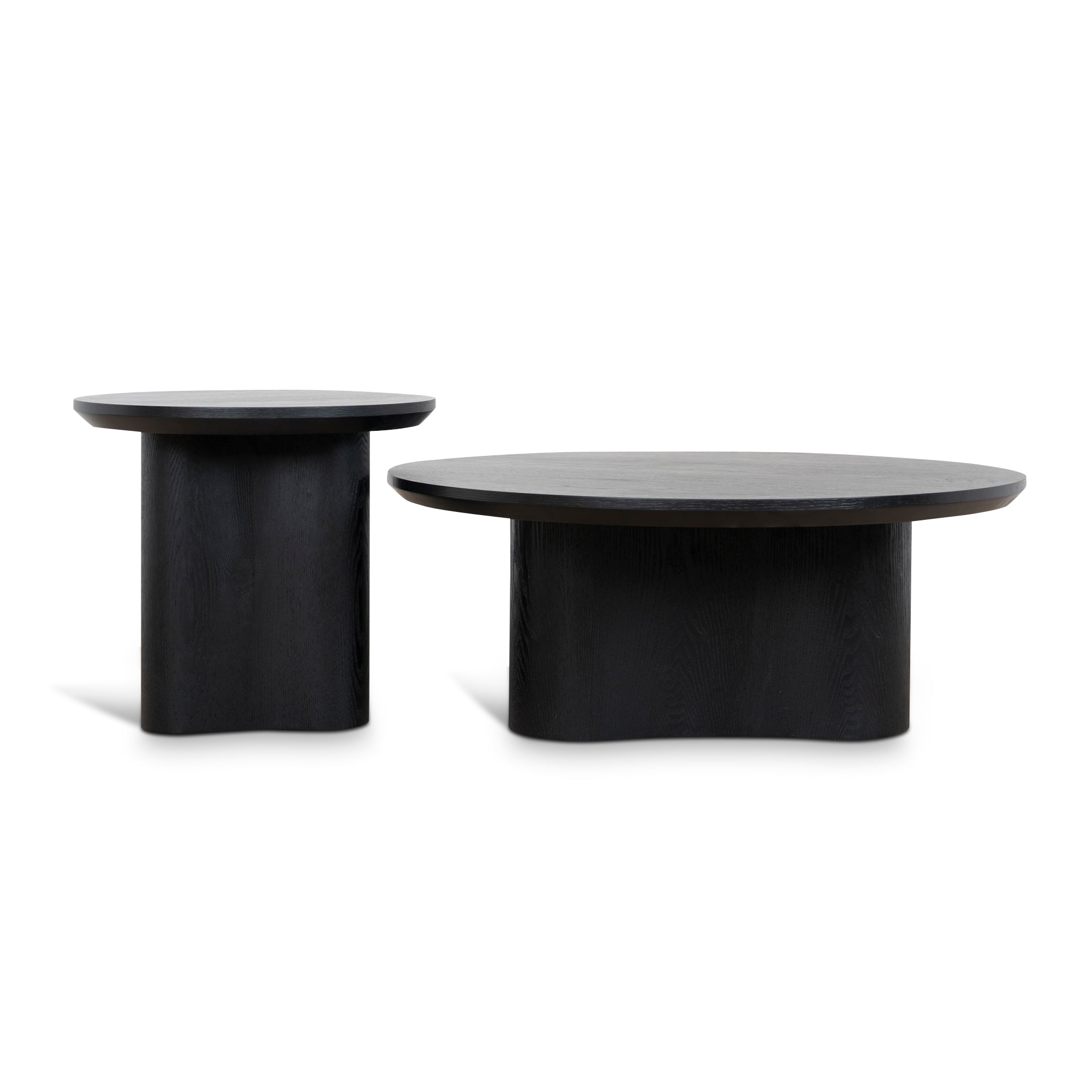 Nested Venezia Coffee Table - Full Black