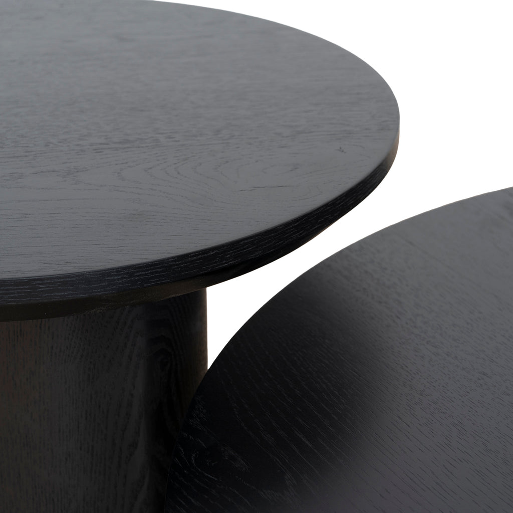 Nested Venezia Coffee Table - Full Black