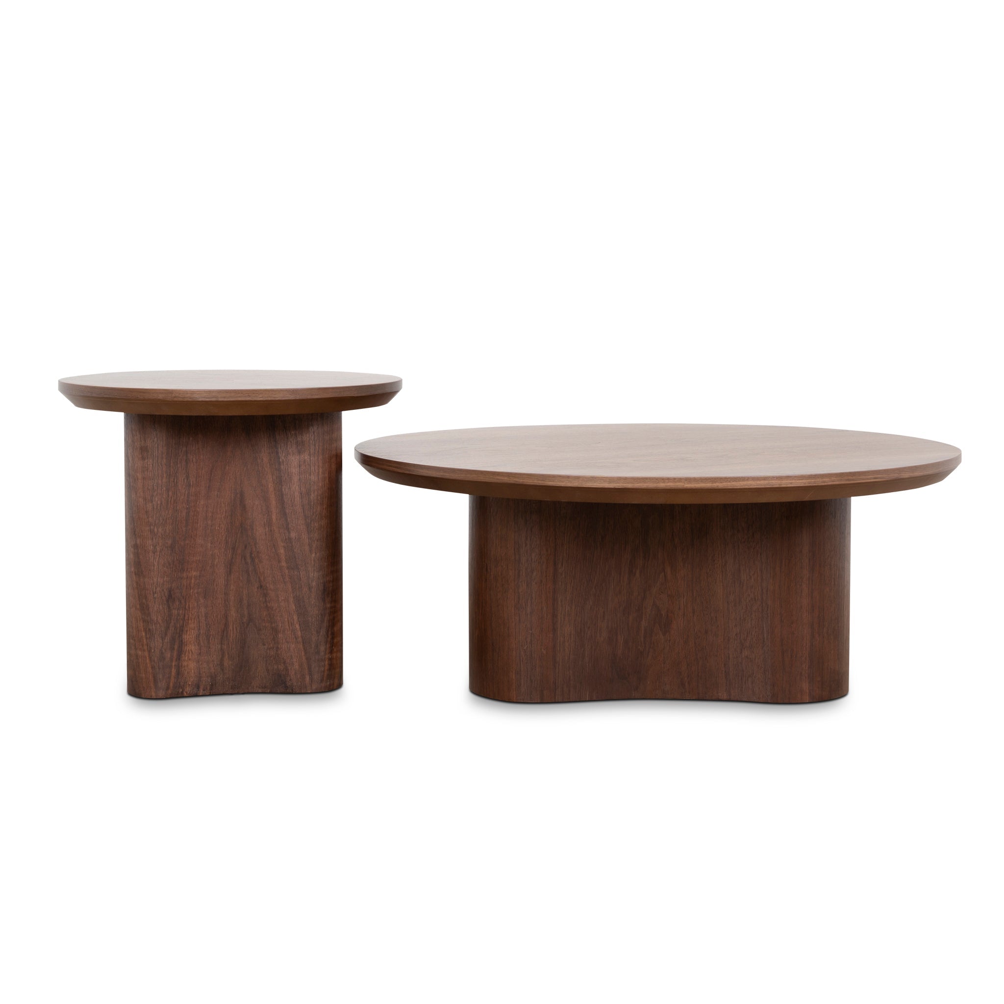Nested Venezia Coffee Table - Light Walnut