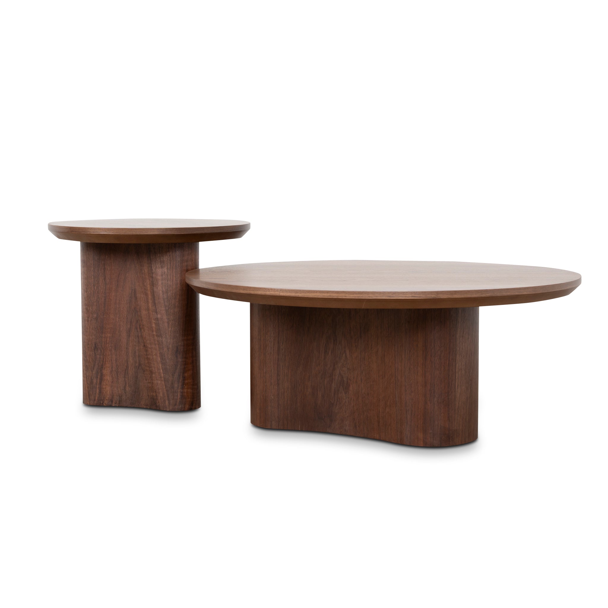 Nested Venezia Coffee Table - Light Walnut