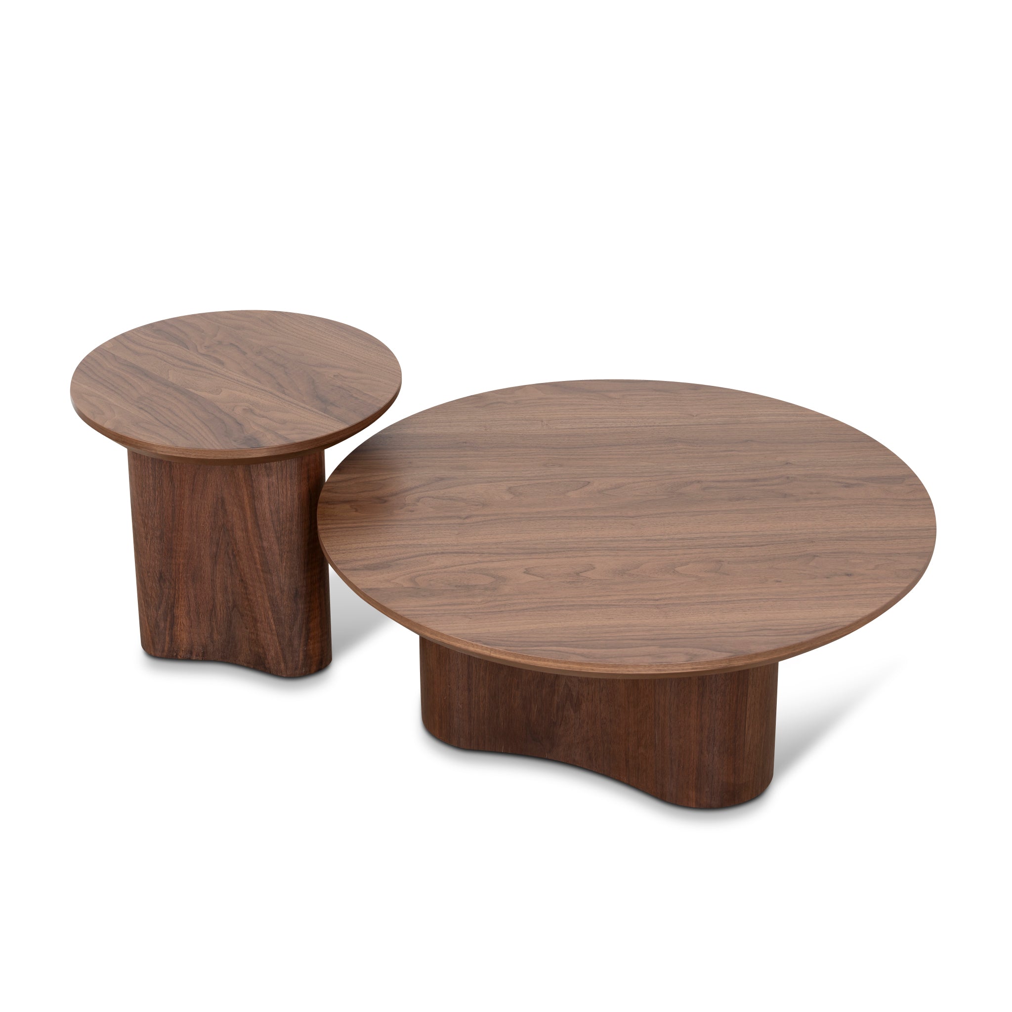 Nested Venezia Coffee Table - Light Walnut