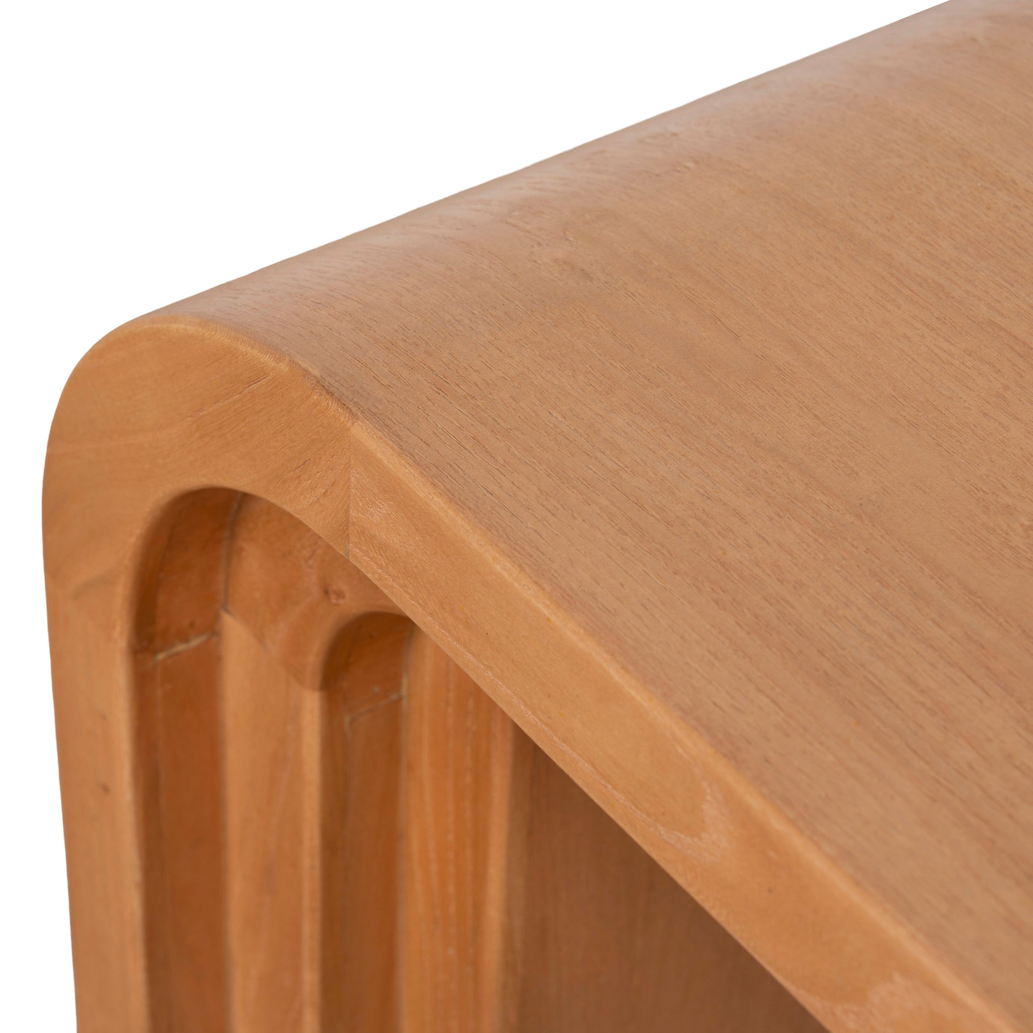 1.4m Elm Venezia Coffee Table - Natural