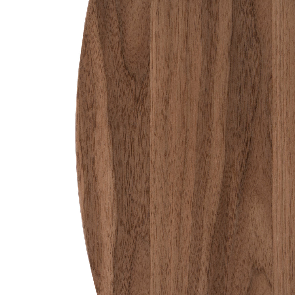 1.1m Round Venezia Coffee Table - Walnut