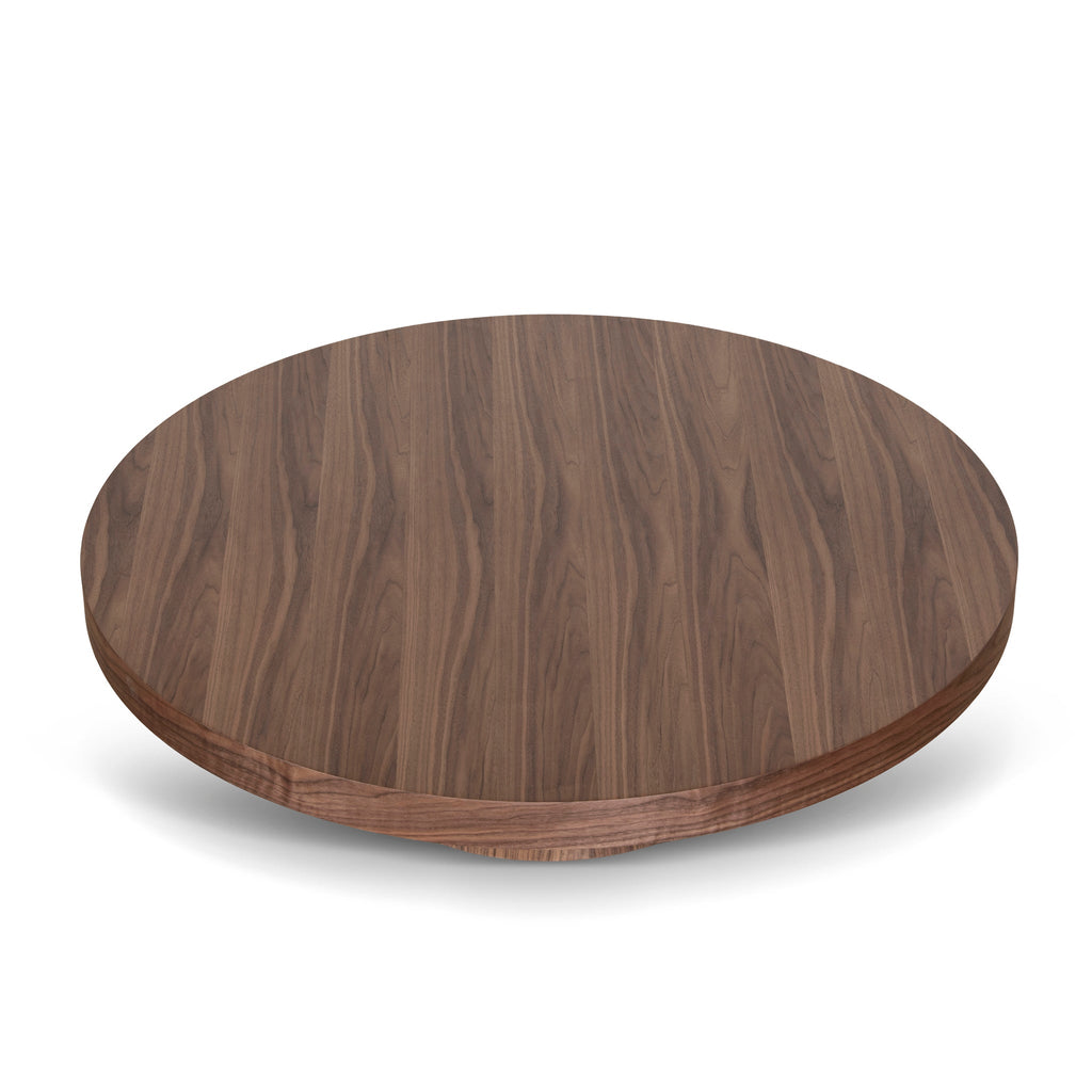 1.1m Round Venezia Coffee Table - Walnut