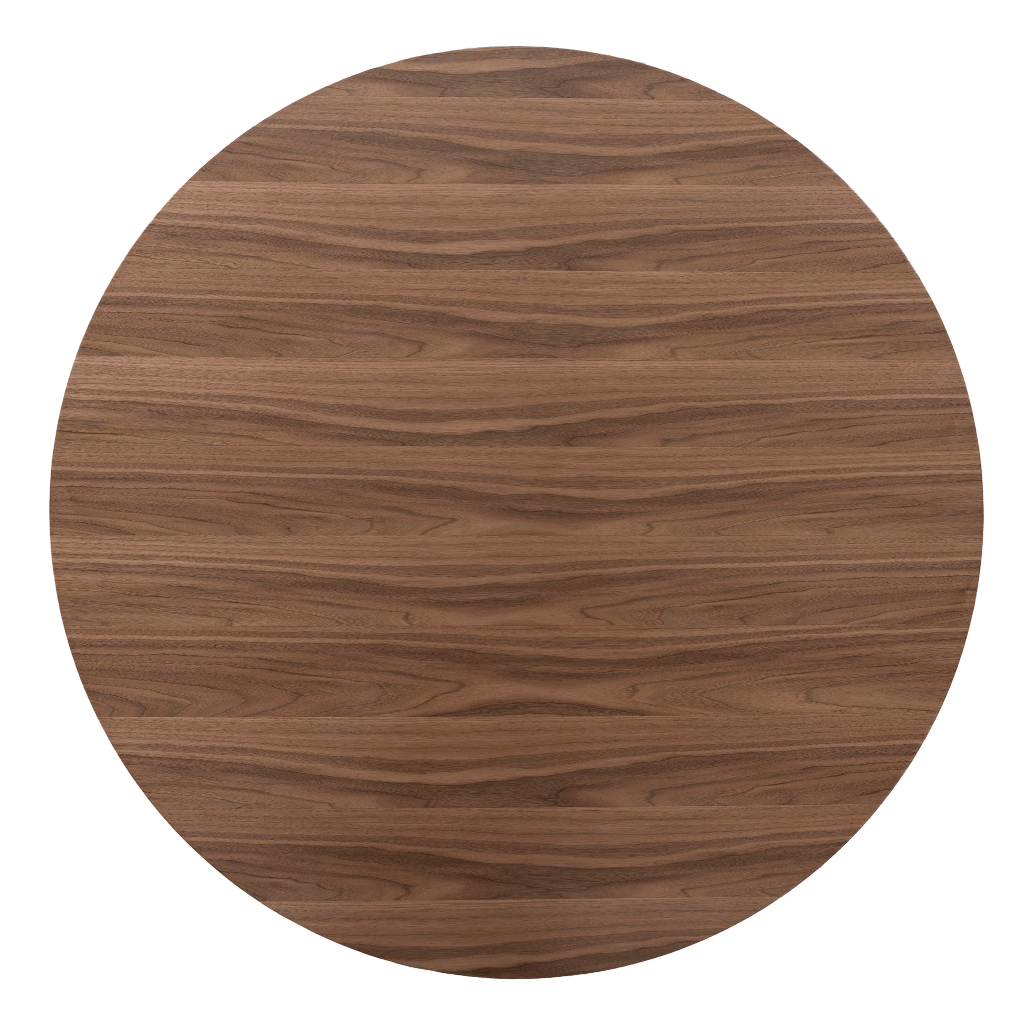 1.1m Round Venezia Coffee Table - Walnut