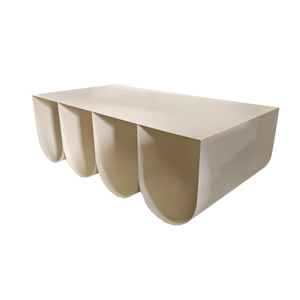 1.1cm Venezia Coffee Table - Ivory White