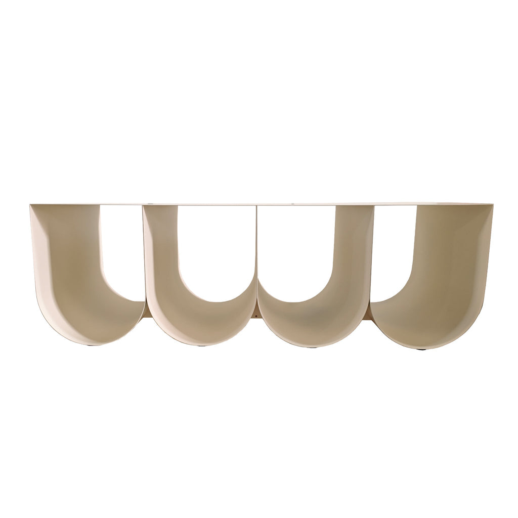 1.1cm Venezia Coffee Table - Ivory White