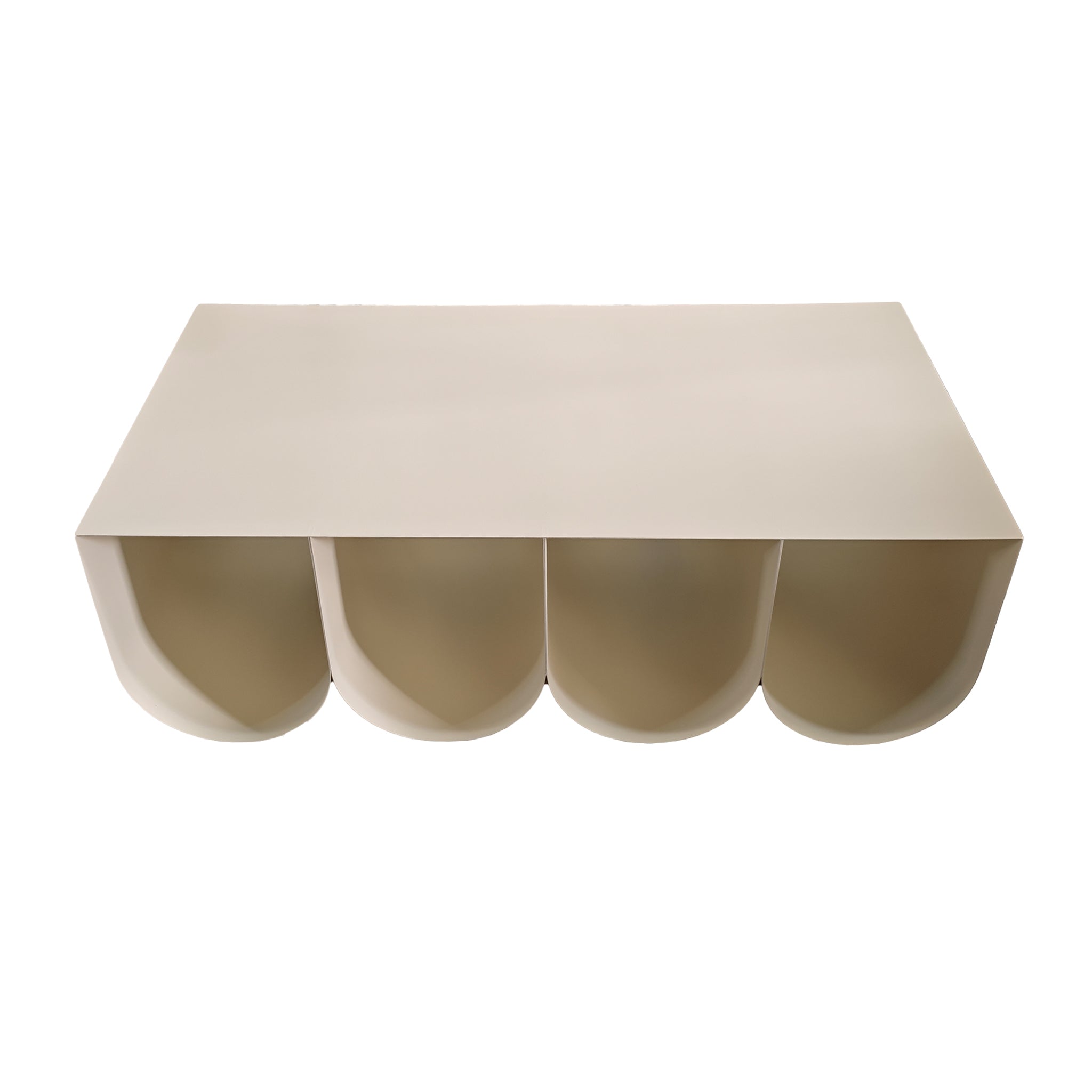1.1cm Venezia Coffee Table - Ivory White