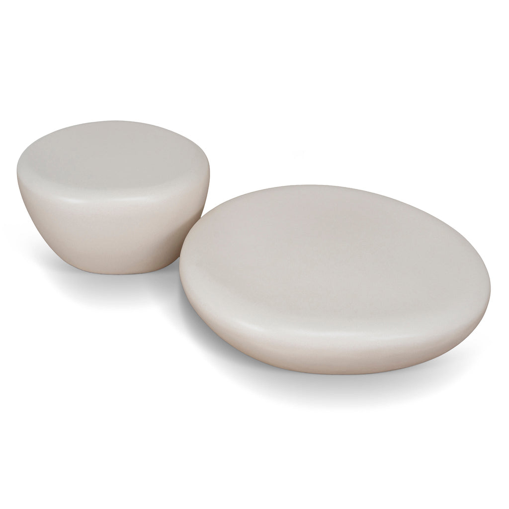 Nested Venezia Coffee Table - Ivory Beige