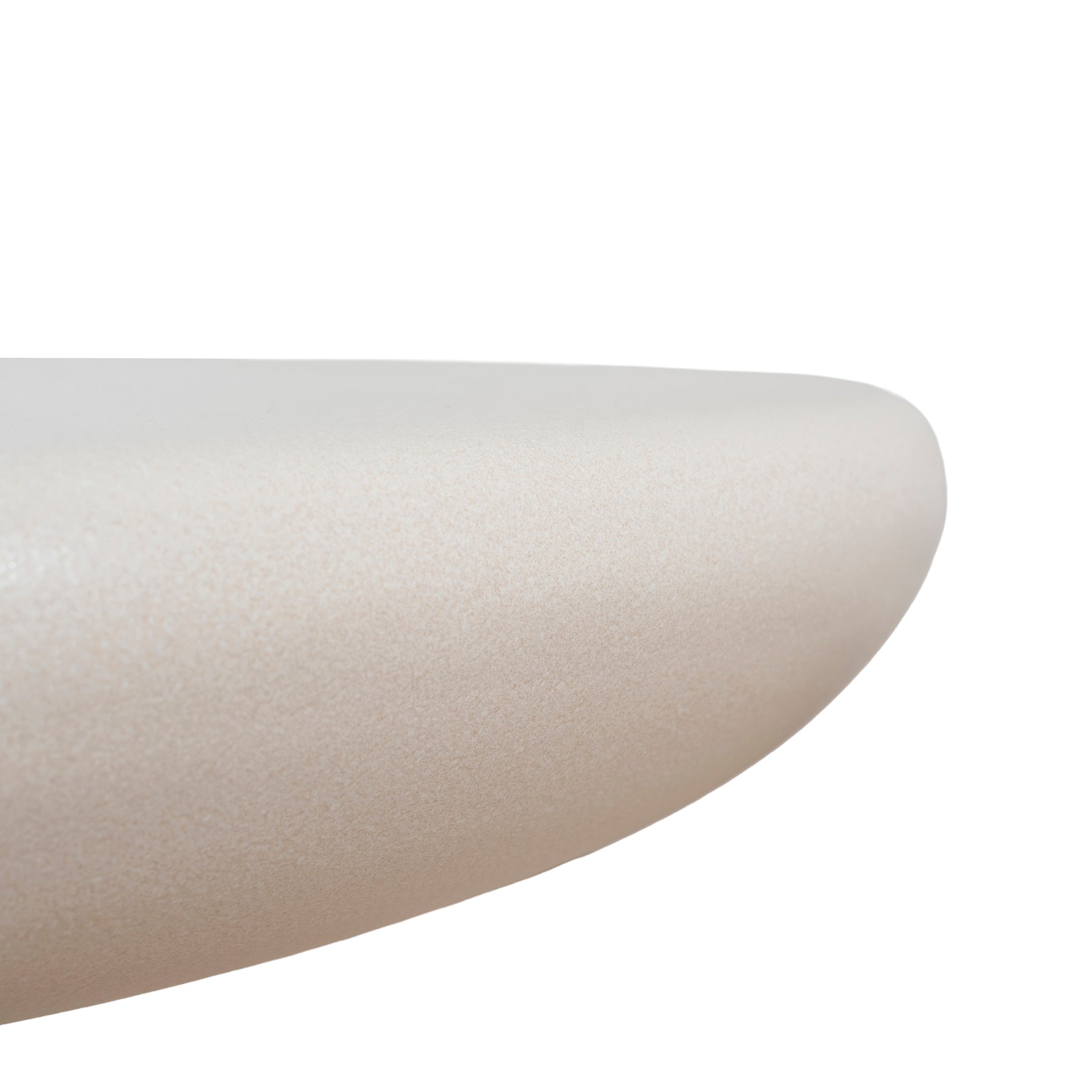 80cm Round Venezia Coffee Table - Ivory Beige