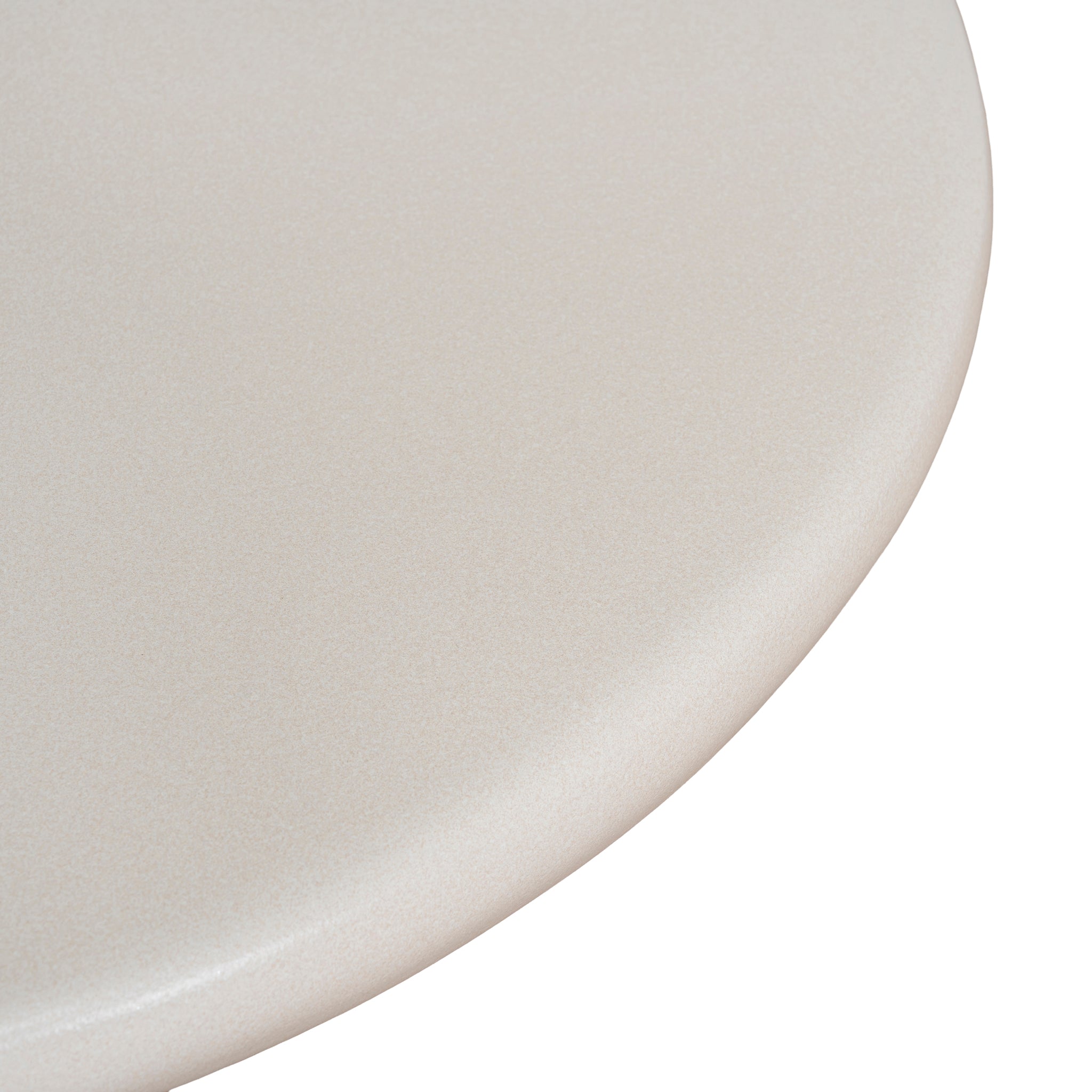 80cm Round Venezia Coffee Table - Ivory Beige