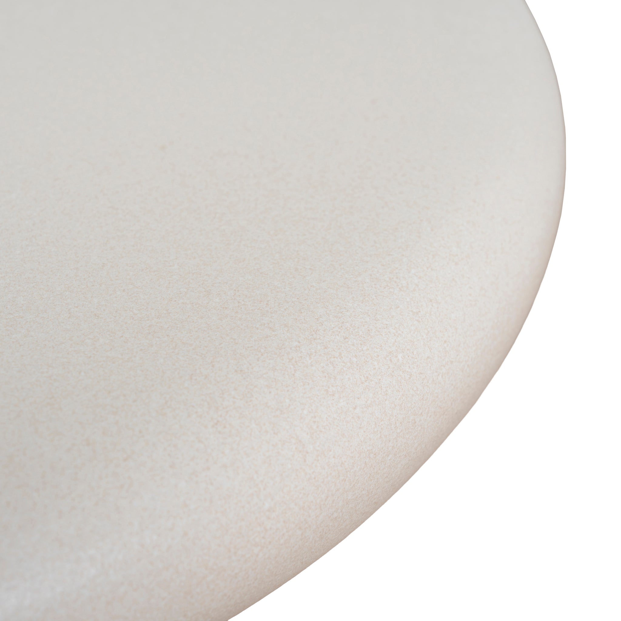 60cm Capri Side Table - Ivory Beige