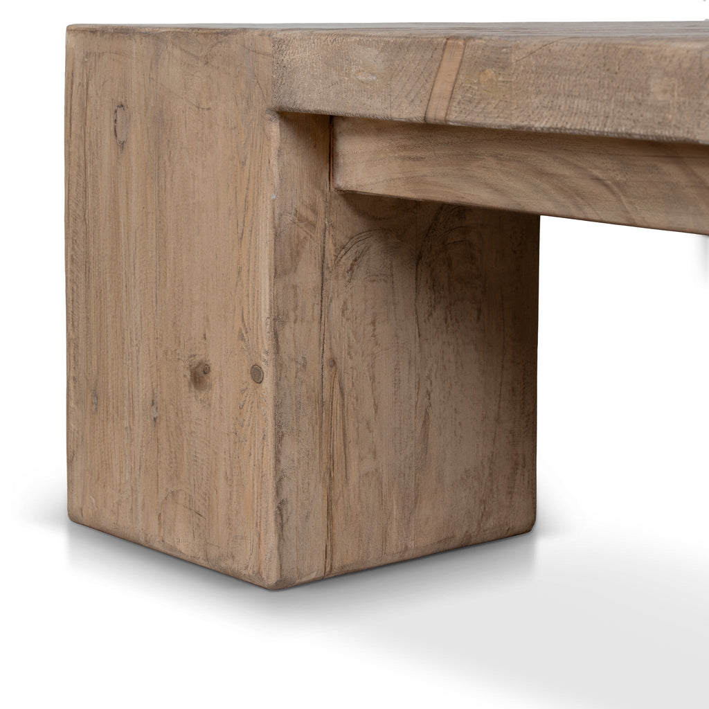 1.1m Elm Square Venezia Coffee Table - Natural
