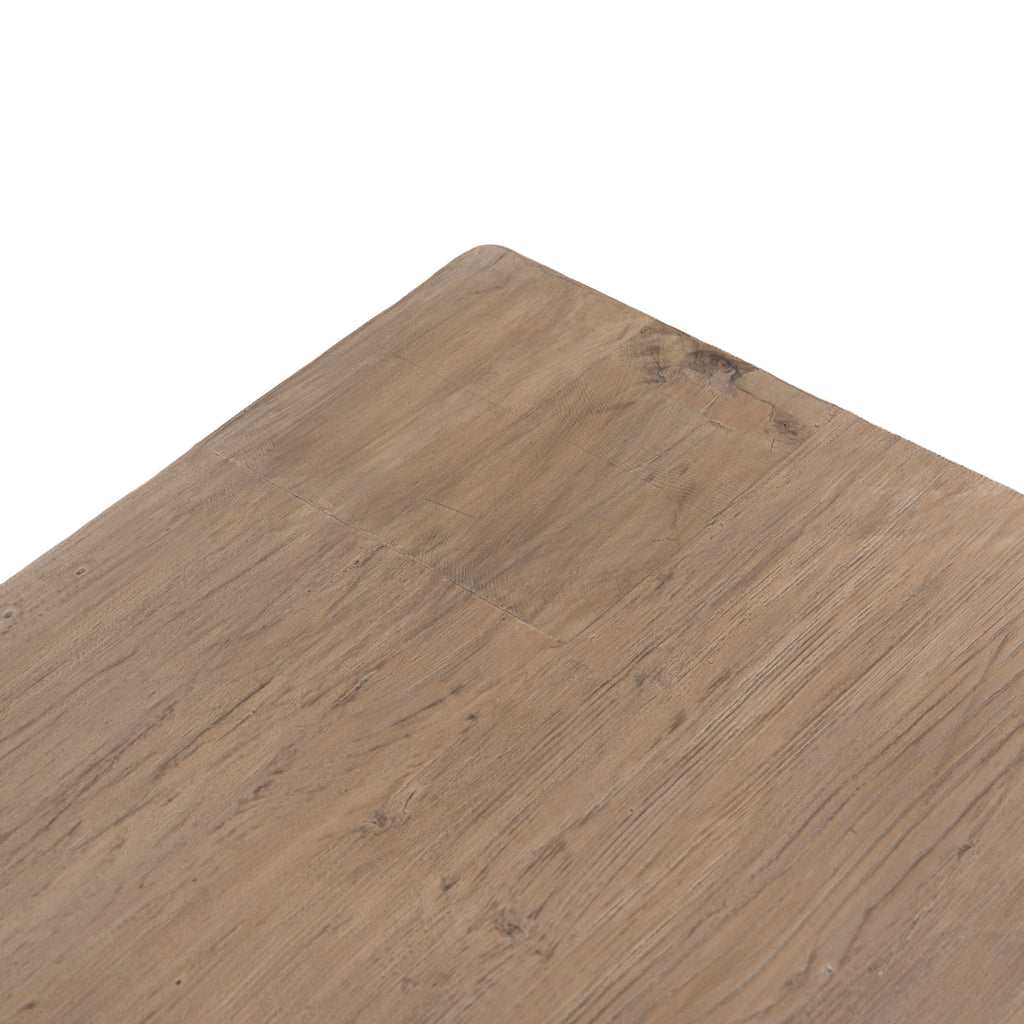 1.1m Elm Square Venezia Coffee Table - Natural